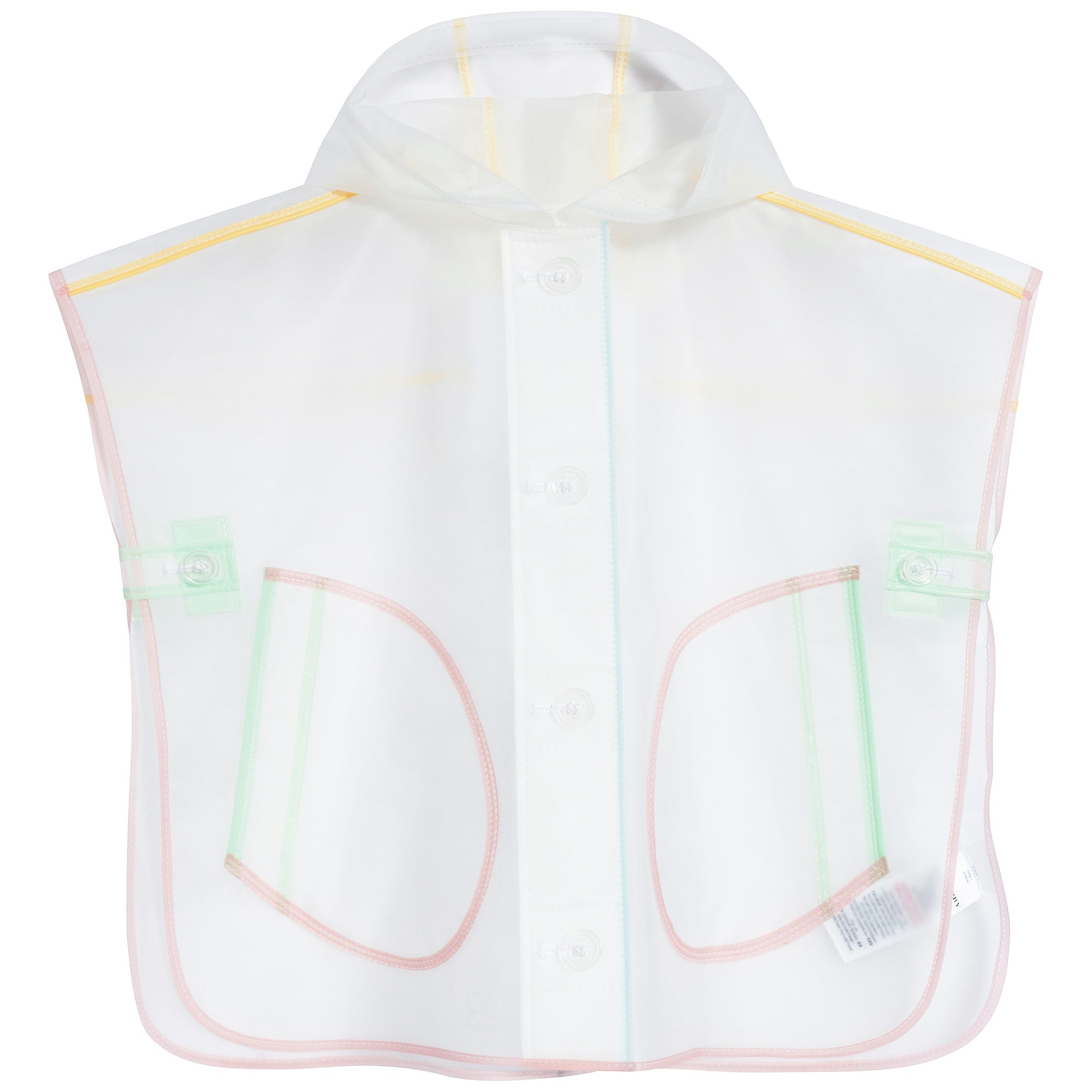 Baby Girls Clear Raincoat