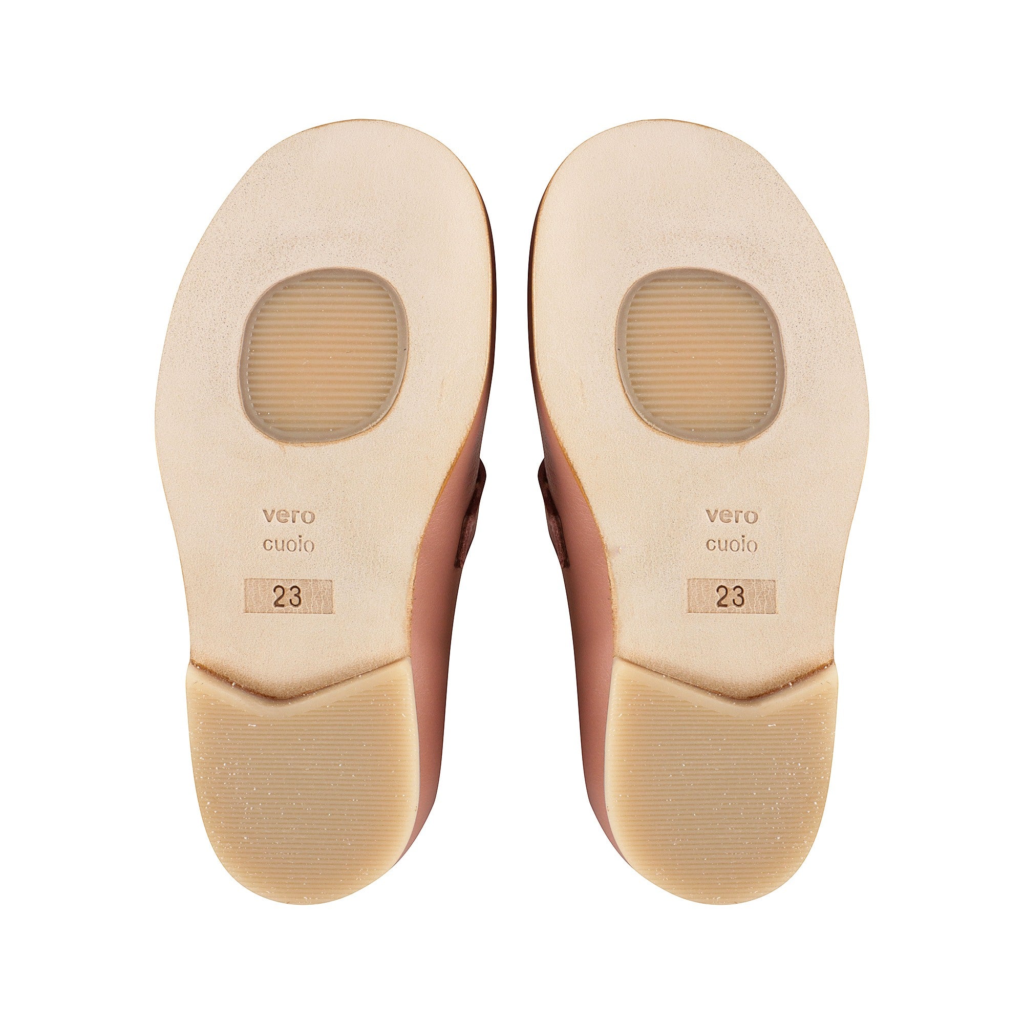 Girls Pink Leather Shoes
