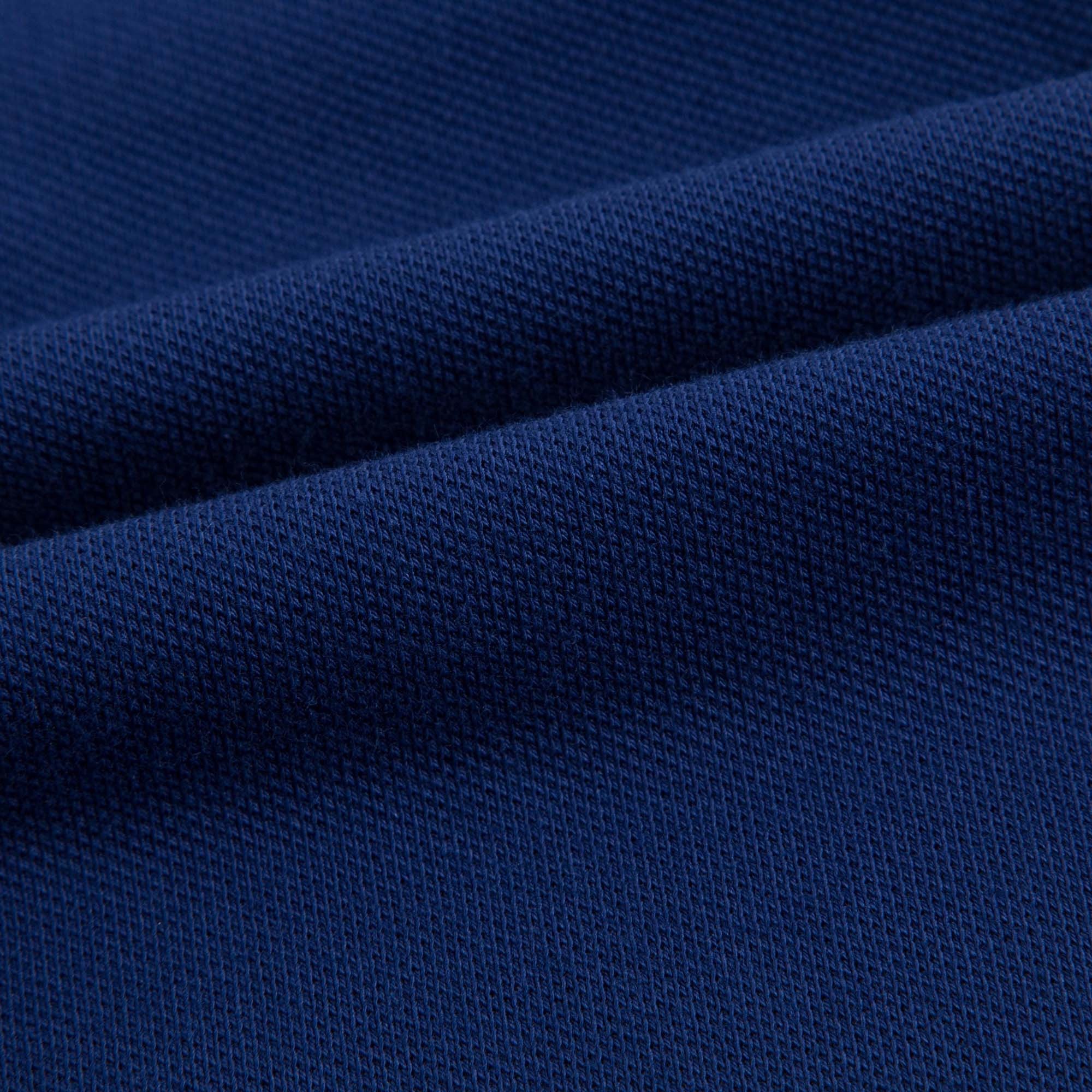 Baby Girls Blue Cotton Piqué Dress