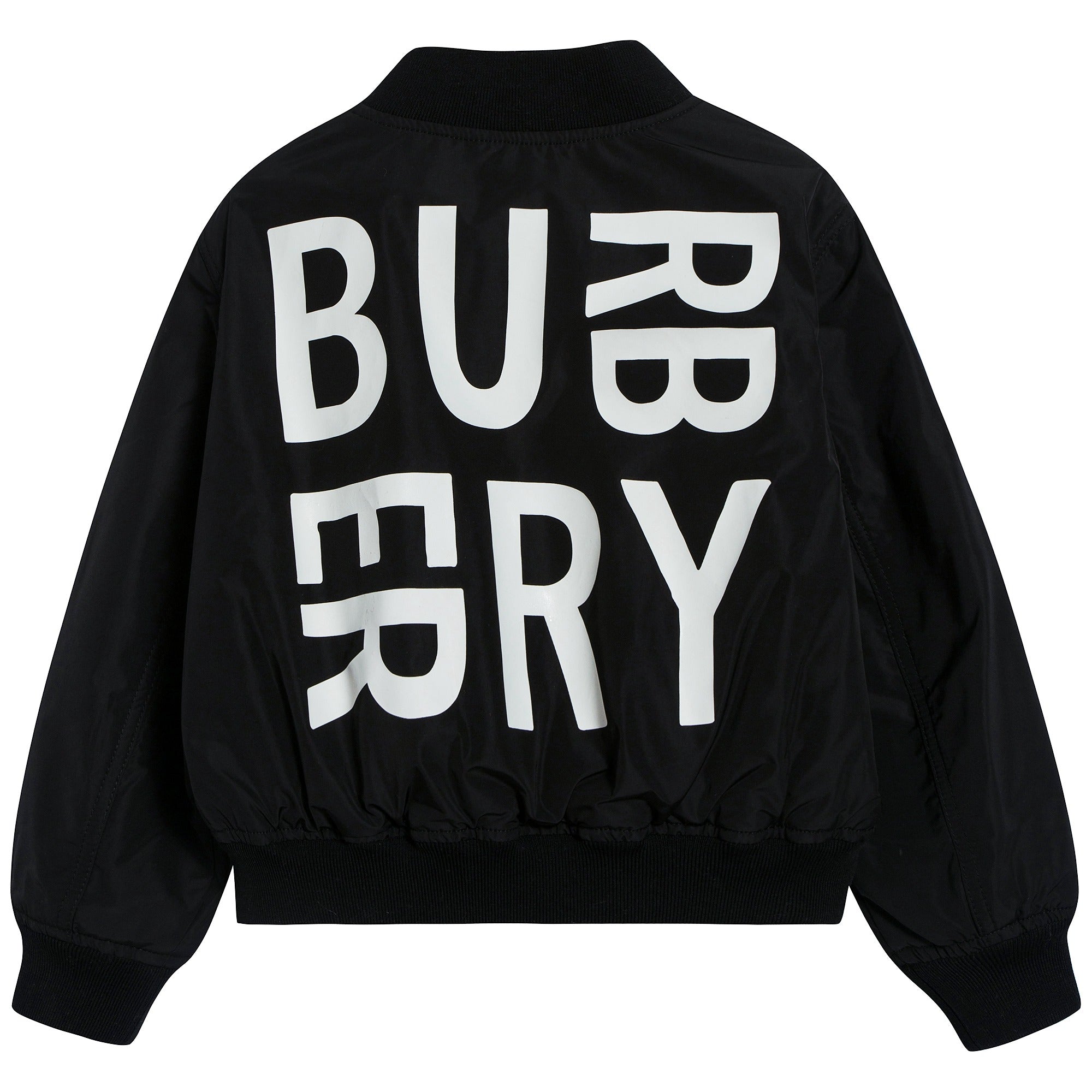 Boys Black Logo Jacket