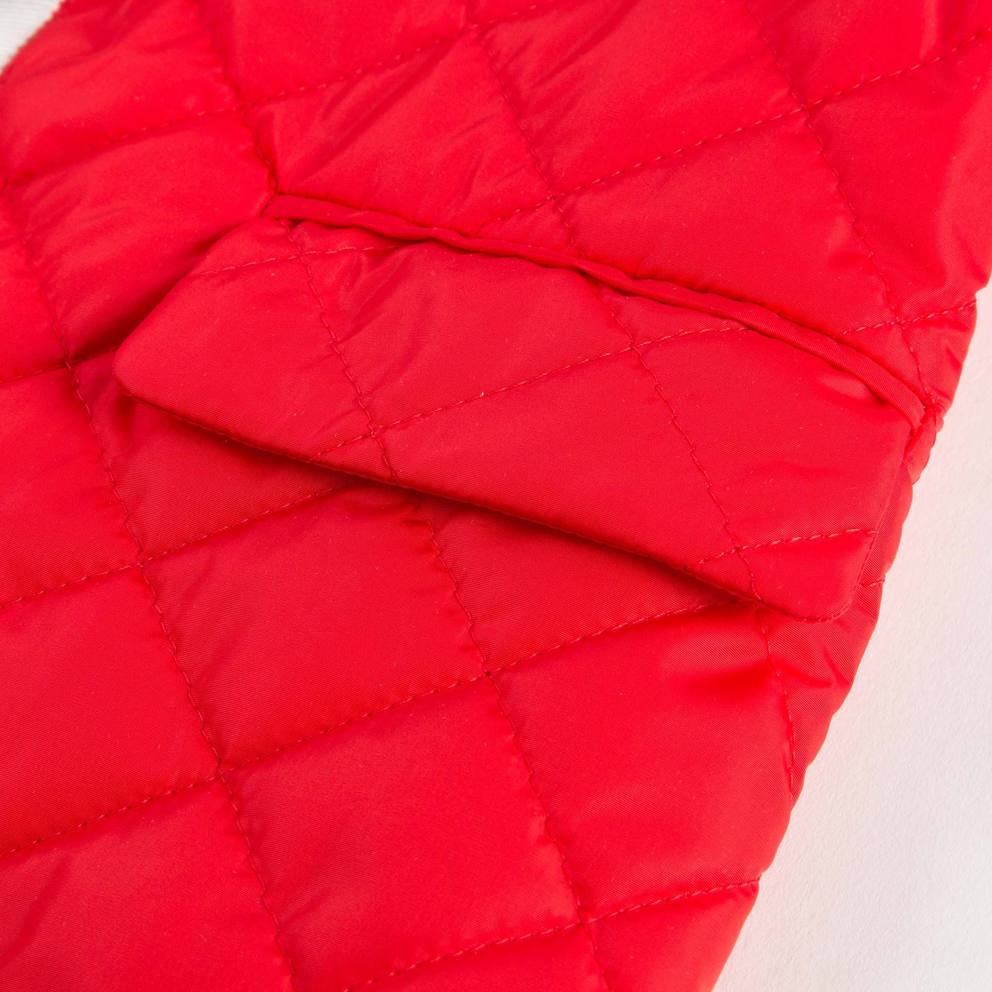 Baby Girls Red Down Padded Jacket