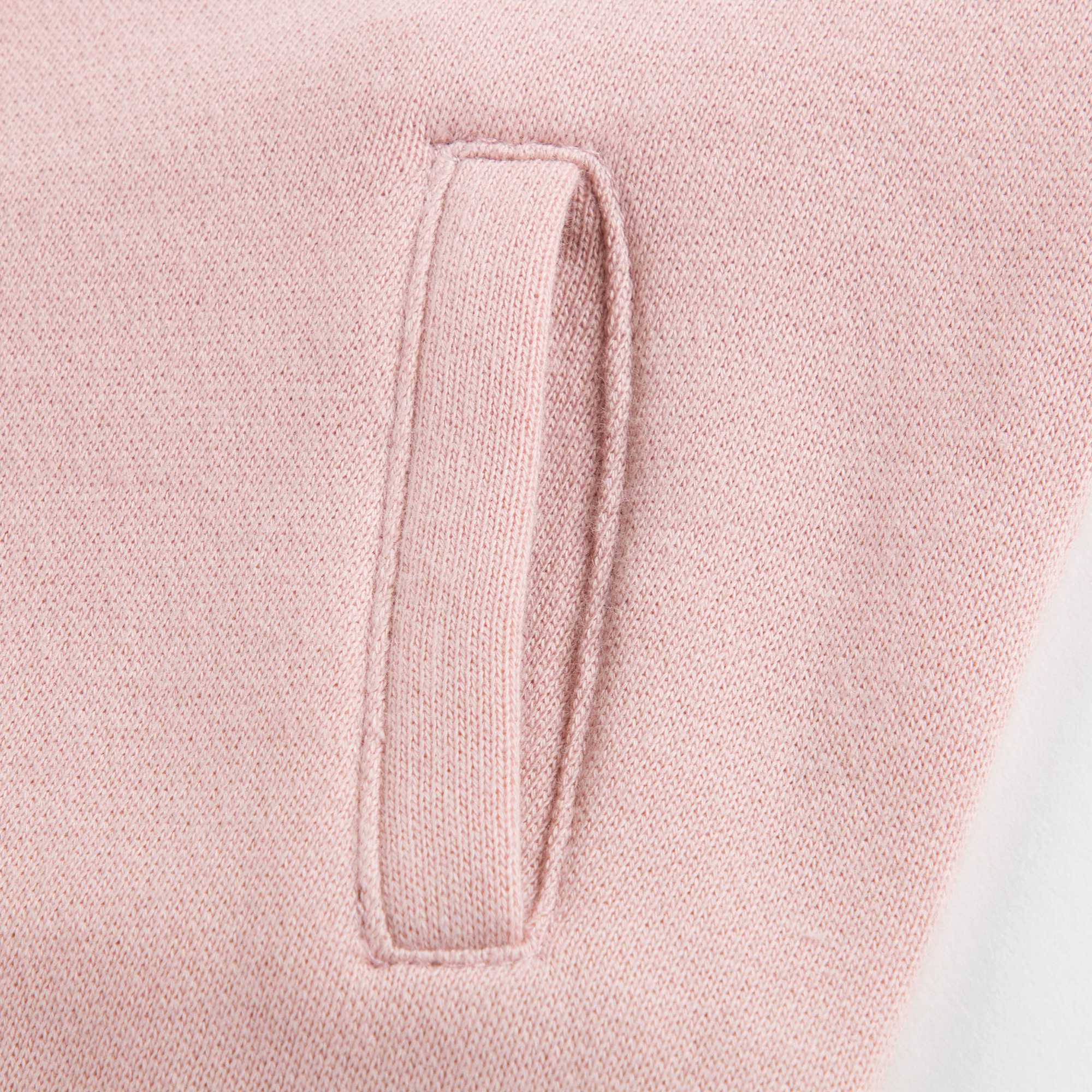 Baby Girls Dusky Rose Cotton Sweatshirt