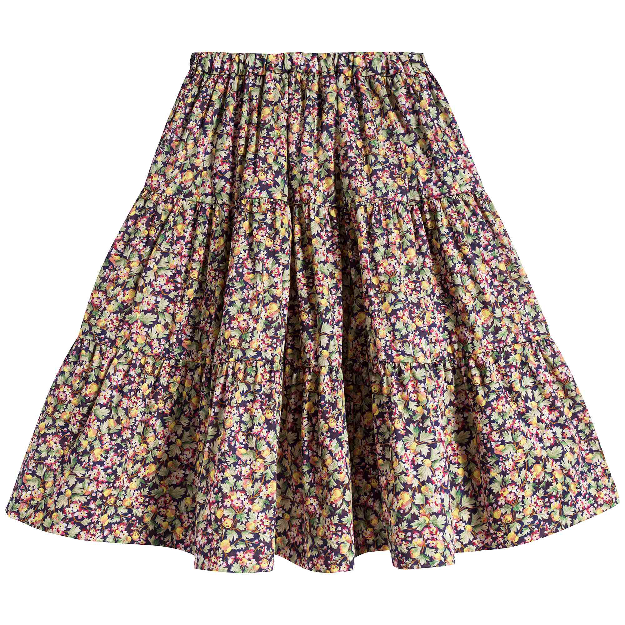 女童碎花半身长裙