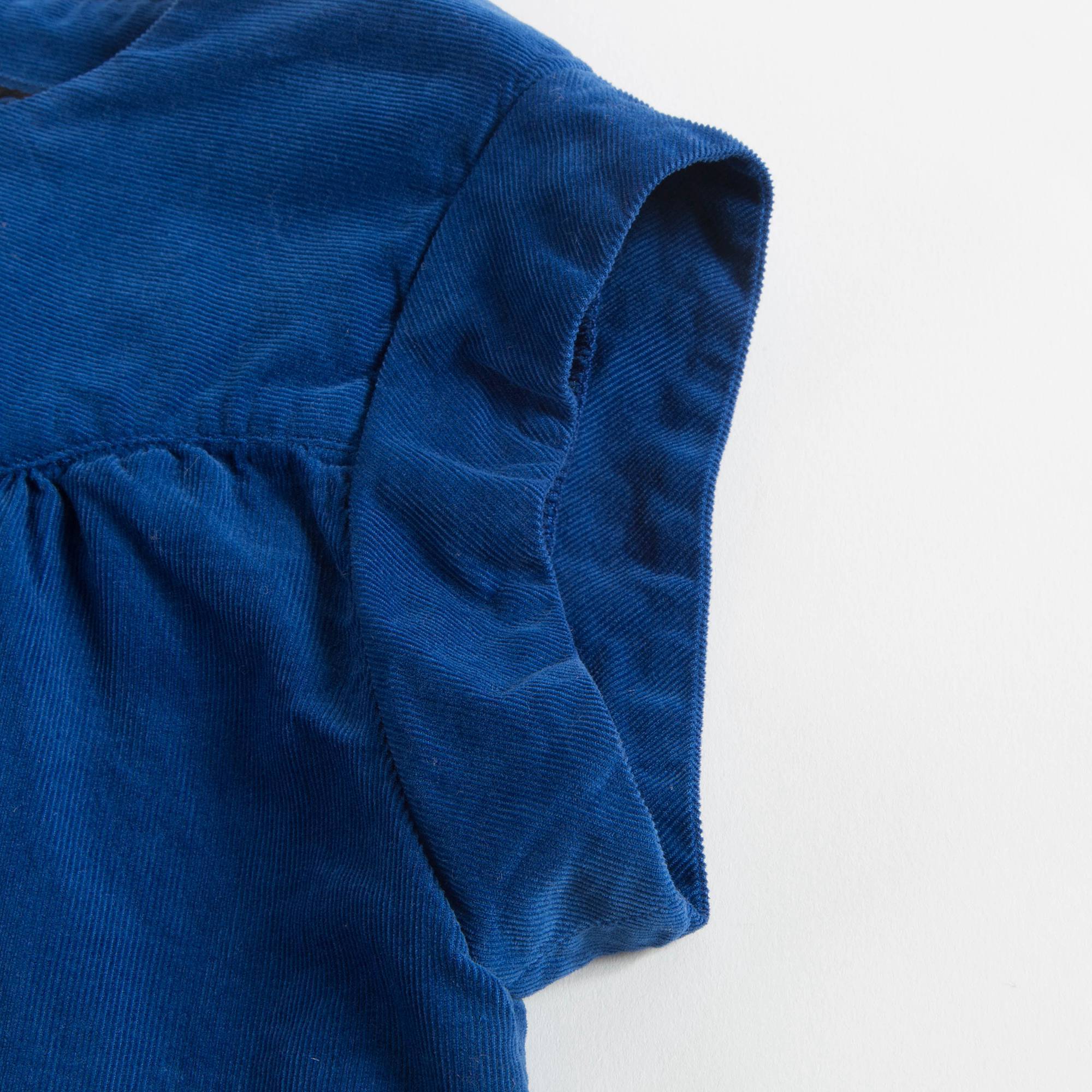 Girls Blue Klein Cotton Dress