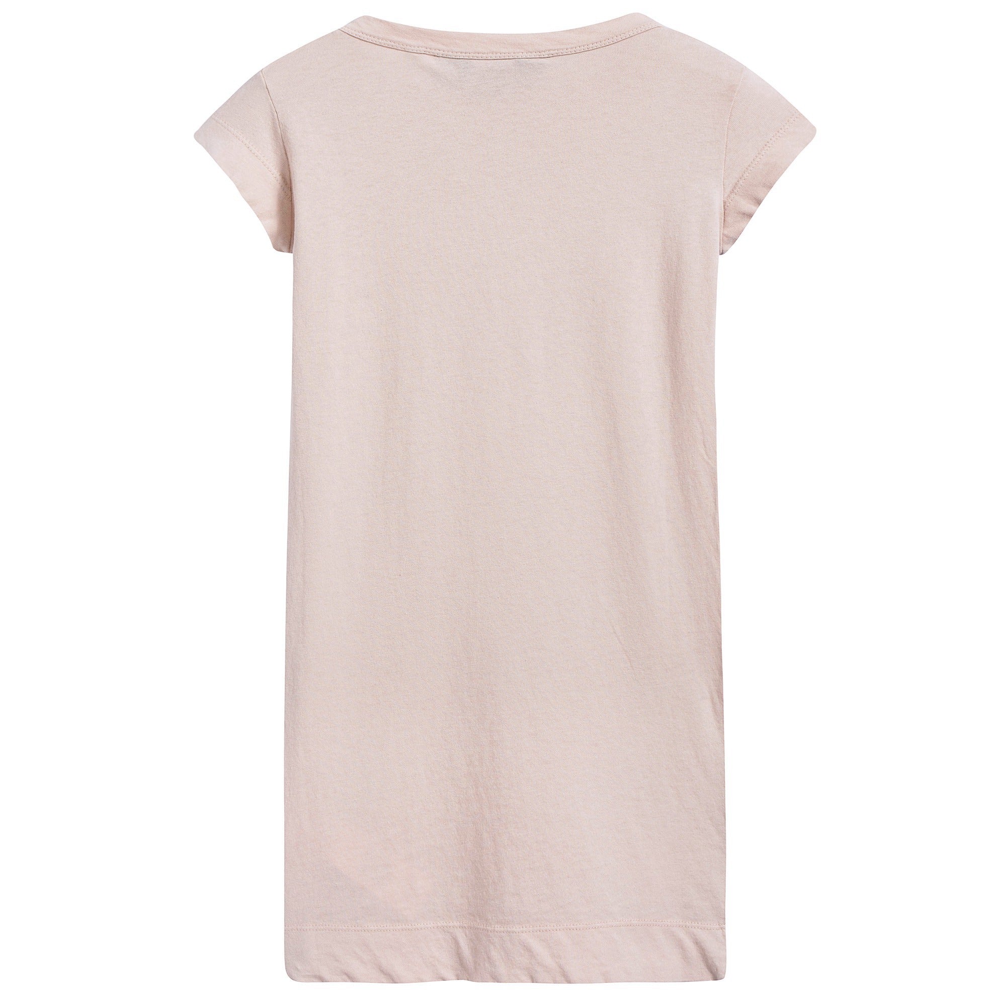 Girls Quartz  Peach Cotton Dress