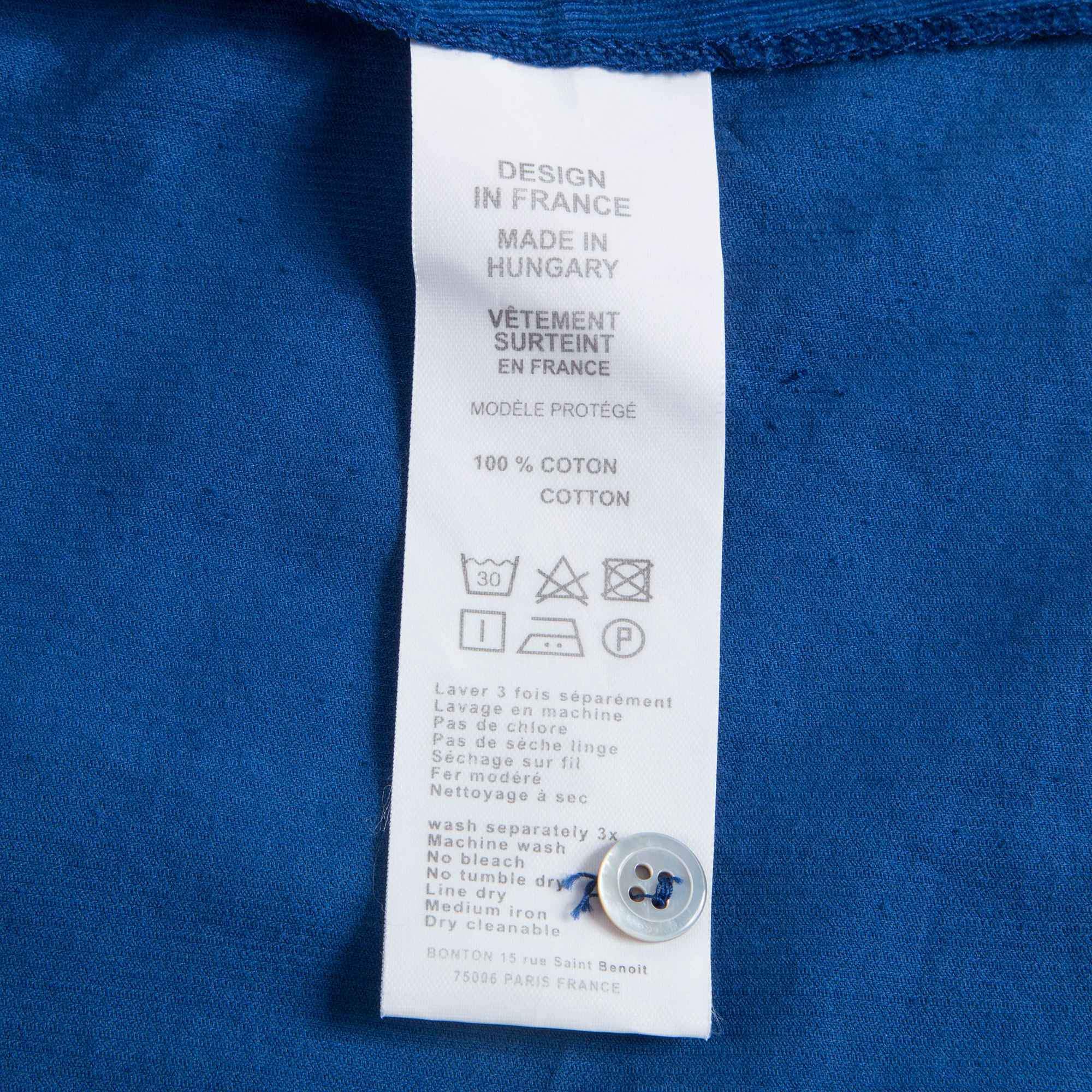 Girls Blue Klein Cotton Dress