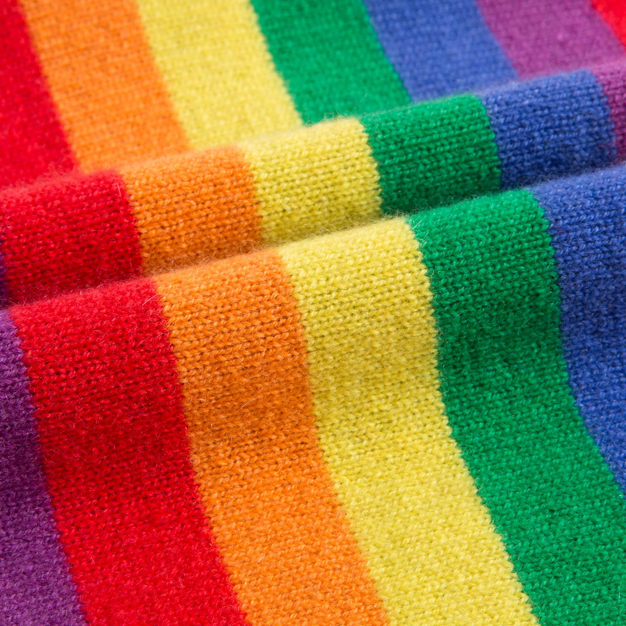 Girls Multicolour Wool Sweater