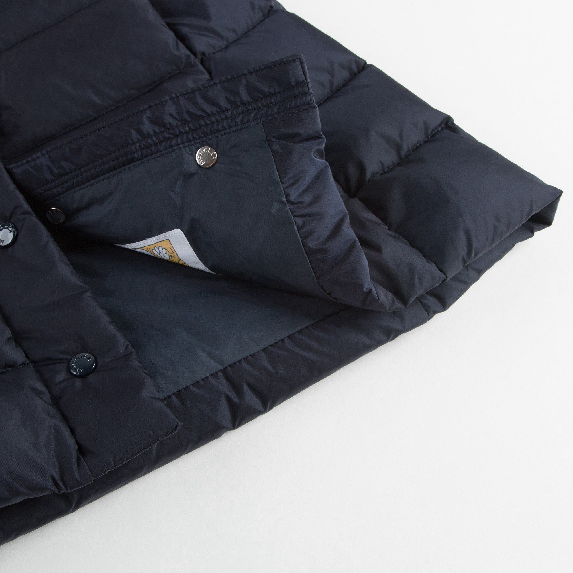 Girls Dark Blue 'New Neste" Down Padded Coat