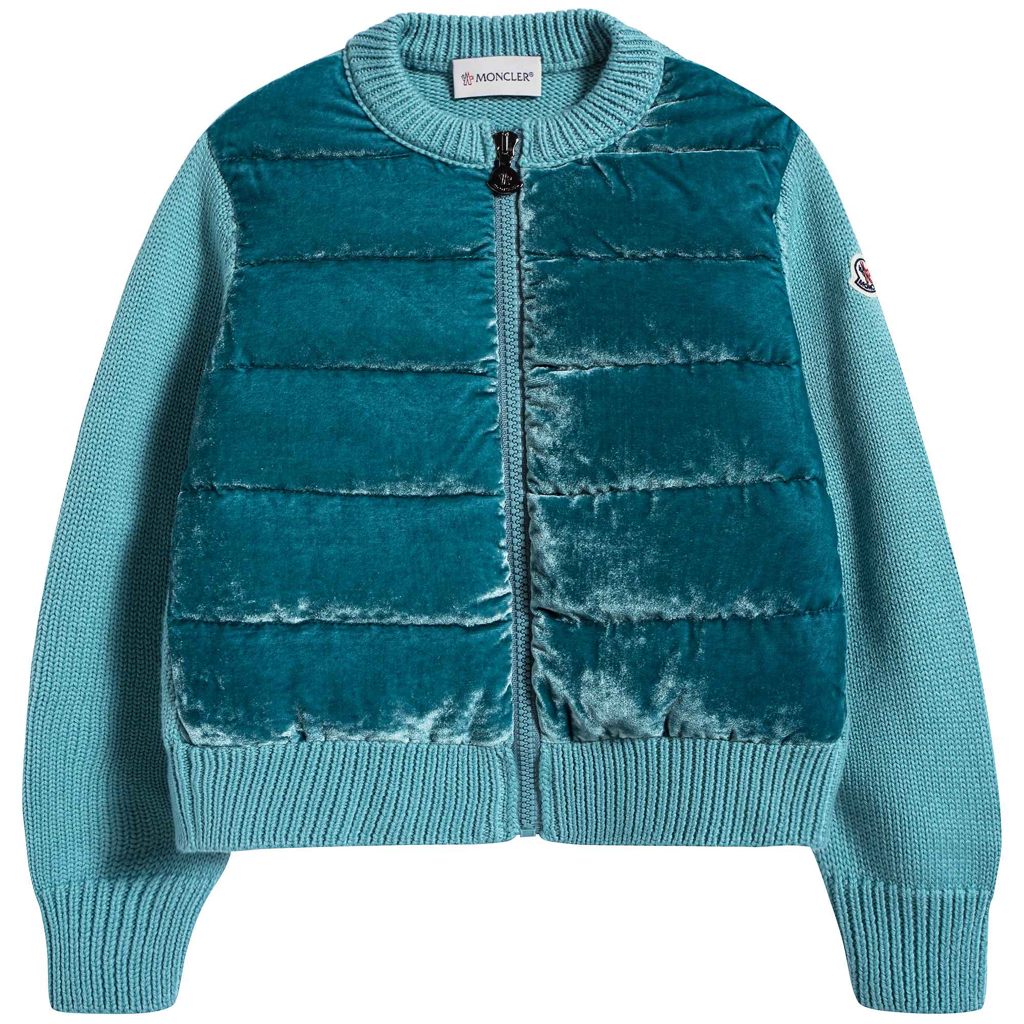 Girls Green Lake "MAGLIA TRICOT" Cardigan