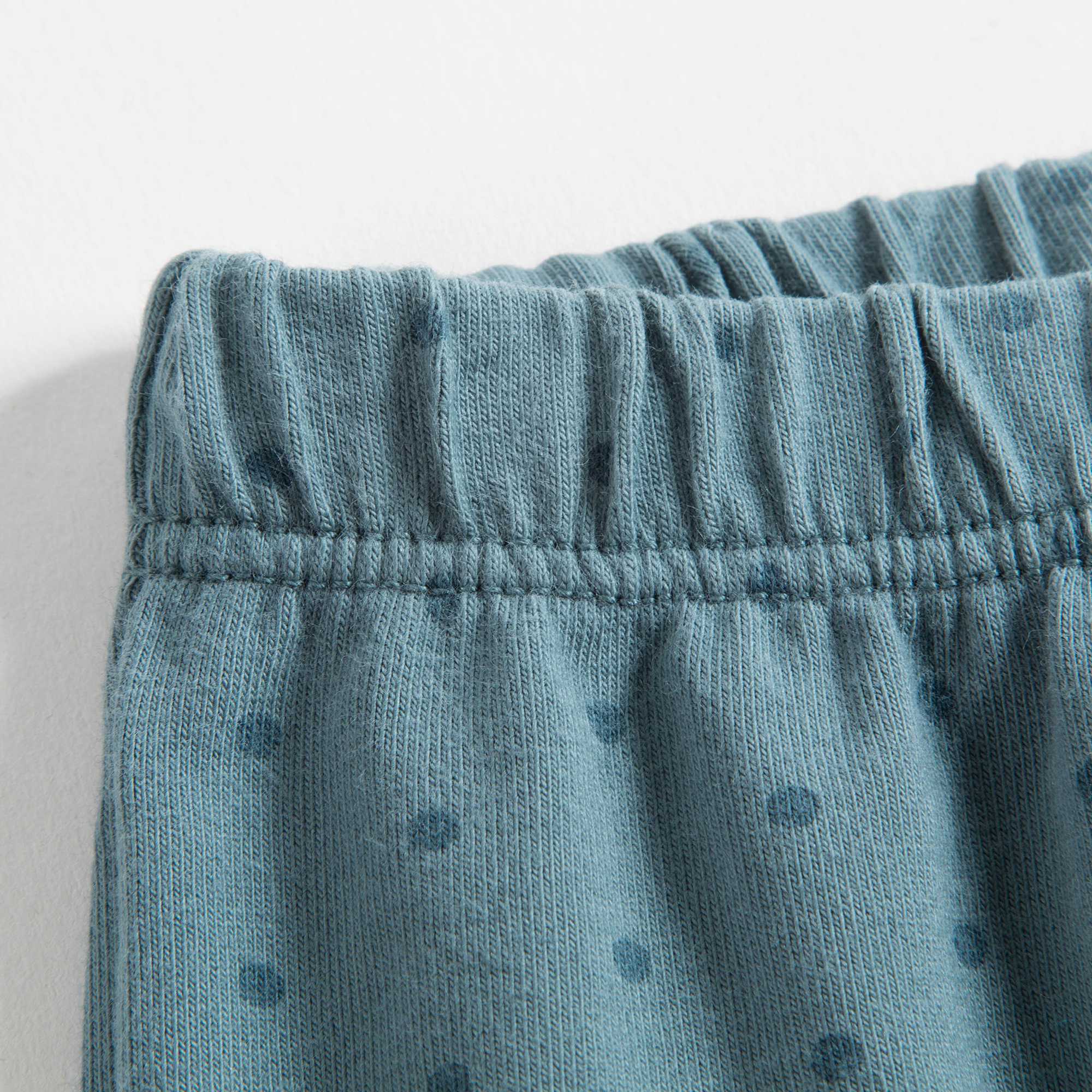 Girls Grey Cotton Leggings