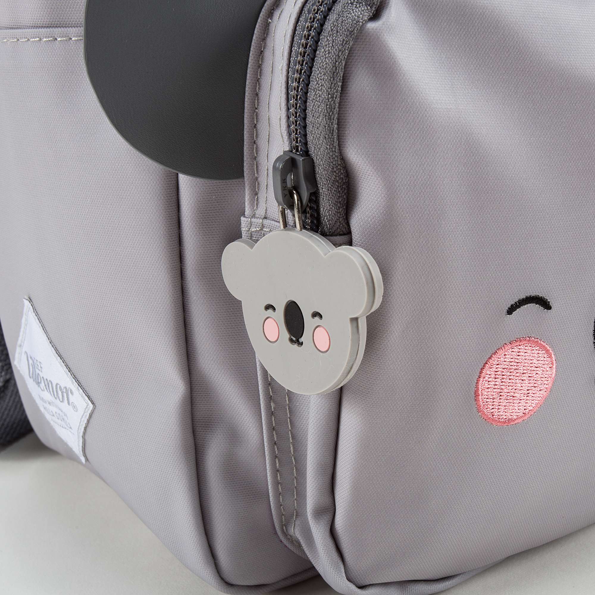 Girls Grey  Koala Faces Backpack（20 x 13 x 26 cm）