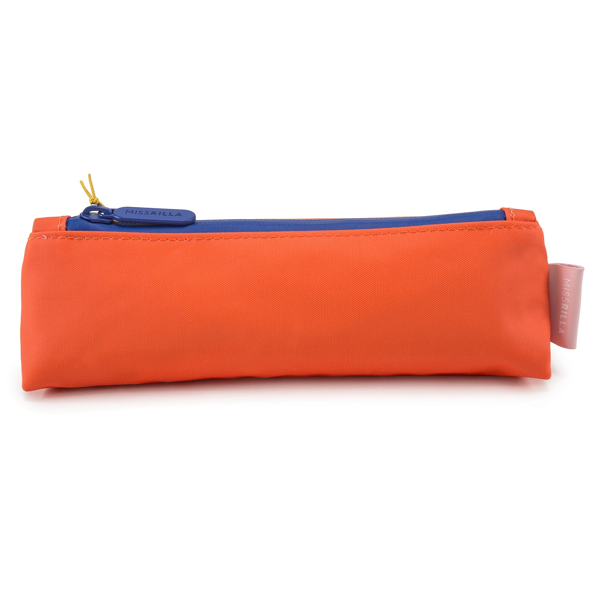 Girls Orange Go Go Go Pencil Pouch（23 x 9 cm）