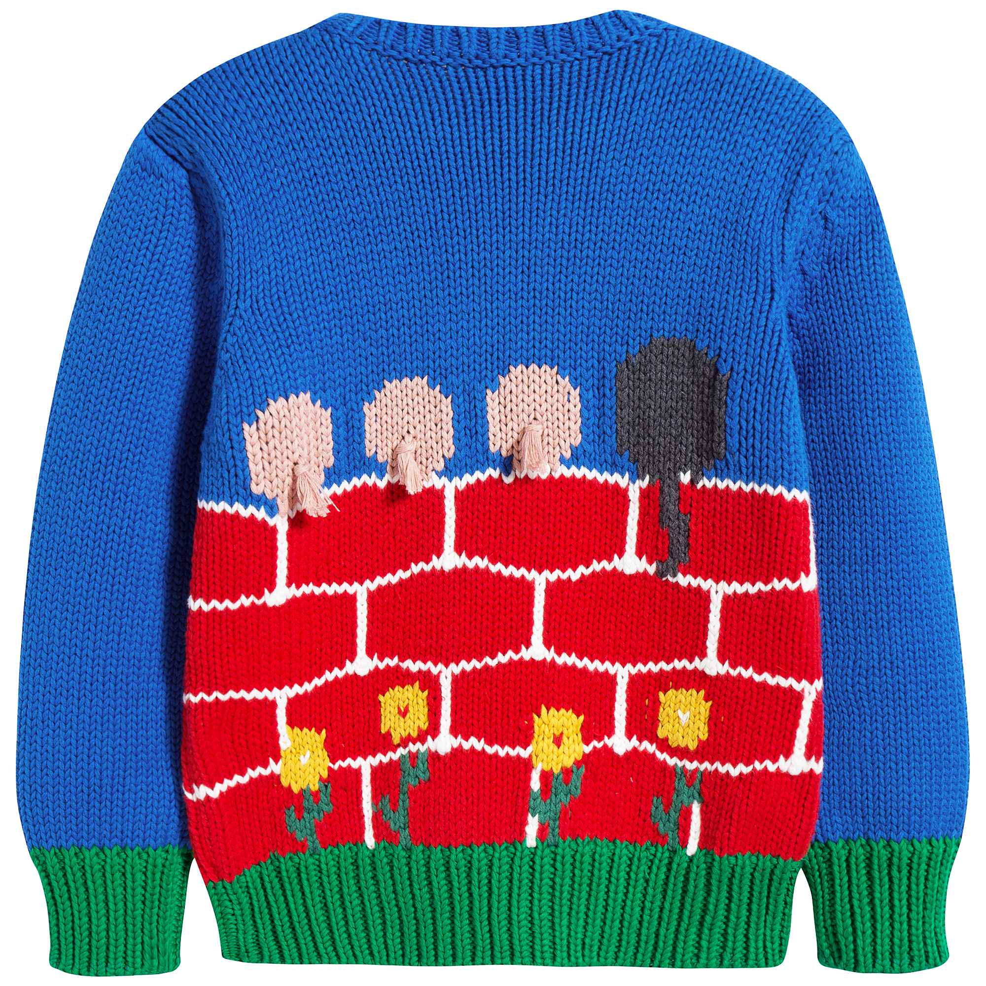 Boys Blue & Red Sweater