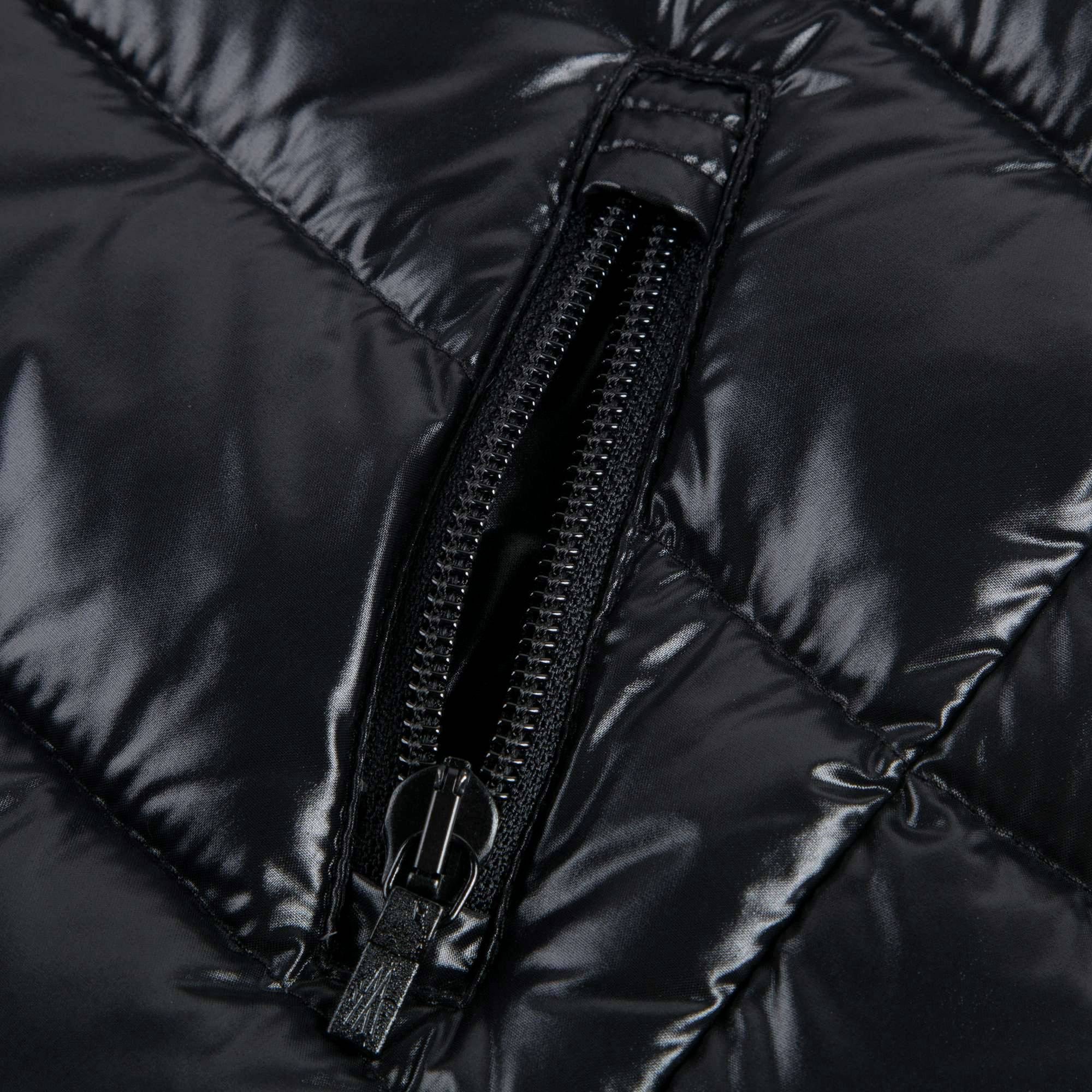 Girls Black "Moka" Down Padded Coat