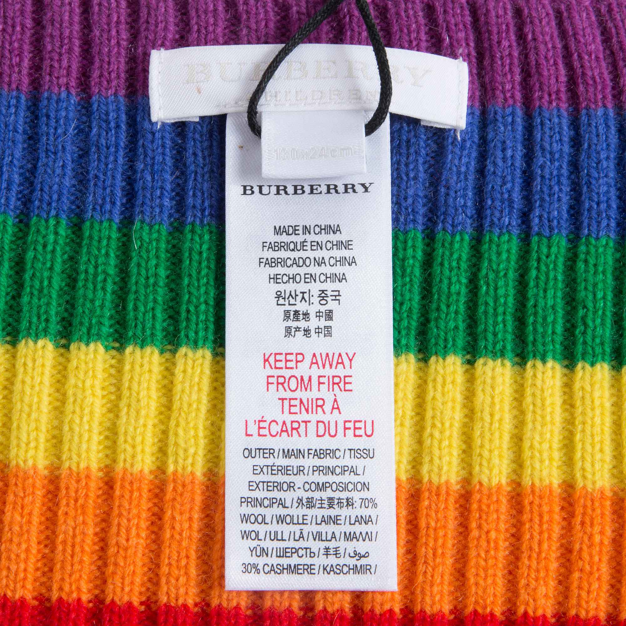 Girls Multicolour Wool Scarves