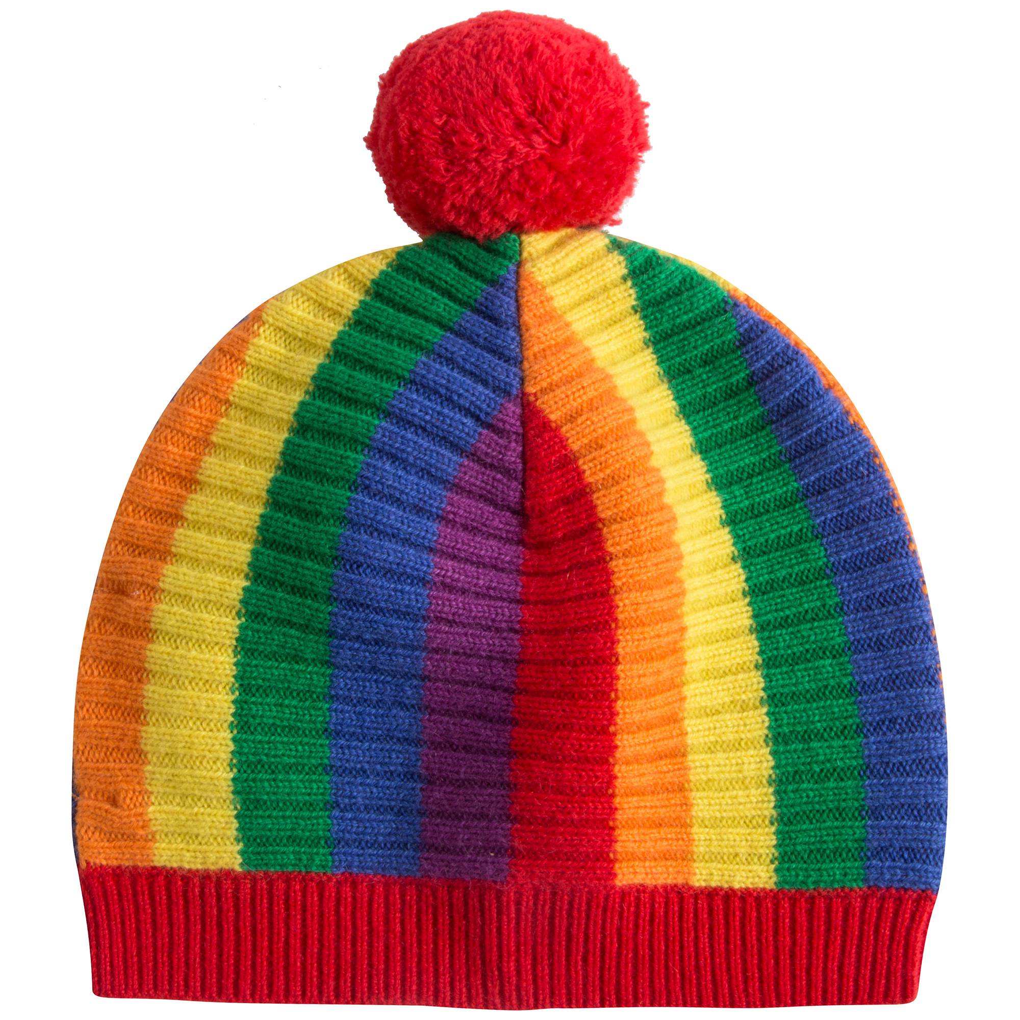 Girls Multicolour Wool Hat