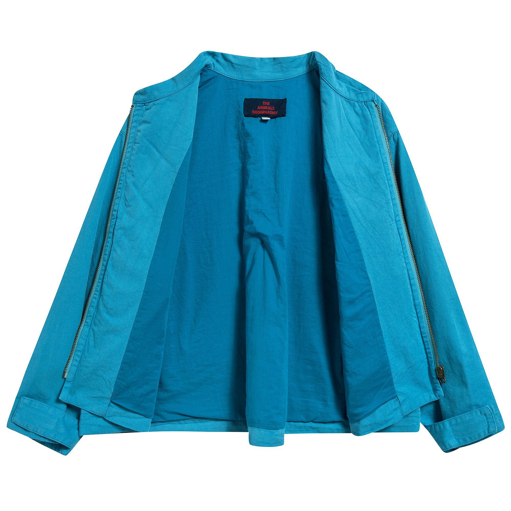 Girls Blue Cotton Jacket