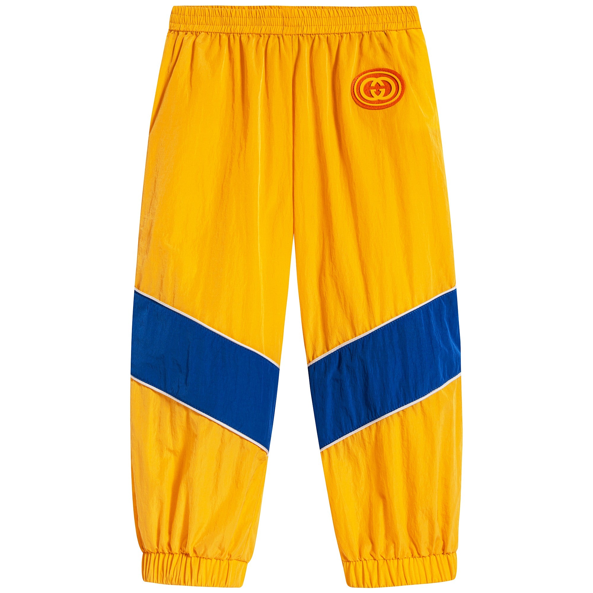 Baby Boys Yellow & Blue Trousers