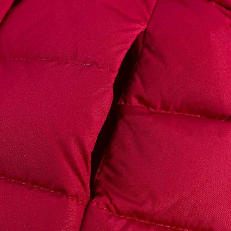 Girls Red 'New Neste" Down Padded Coat