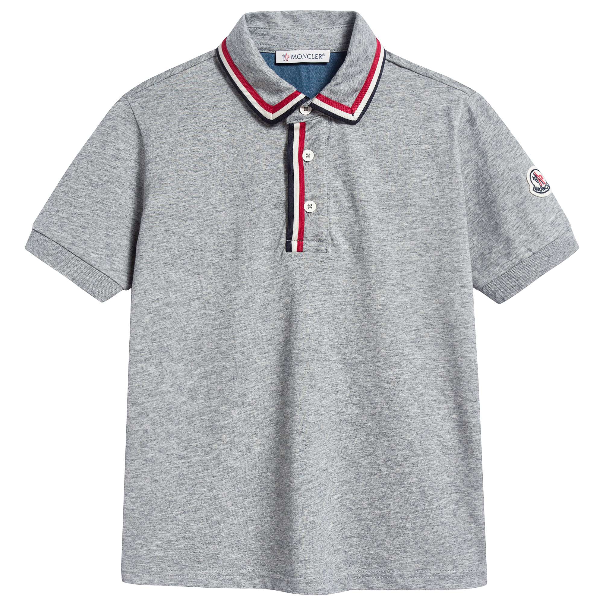 Boys Grey Polo Shirt