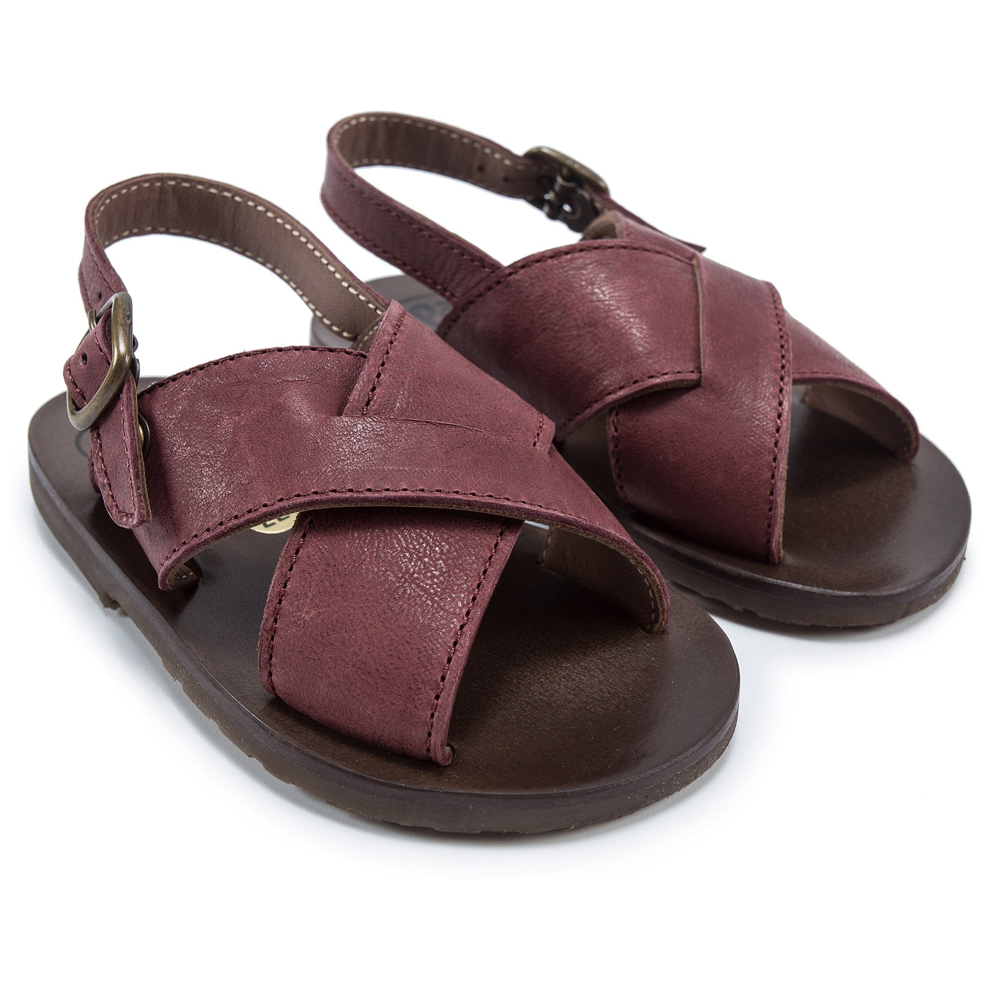 Baby Boys Dark Brown Sandals