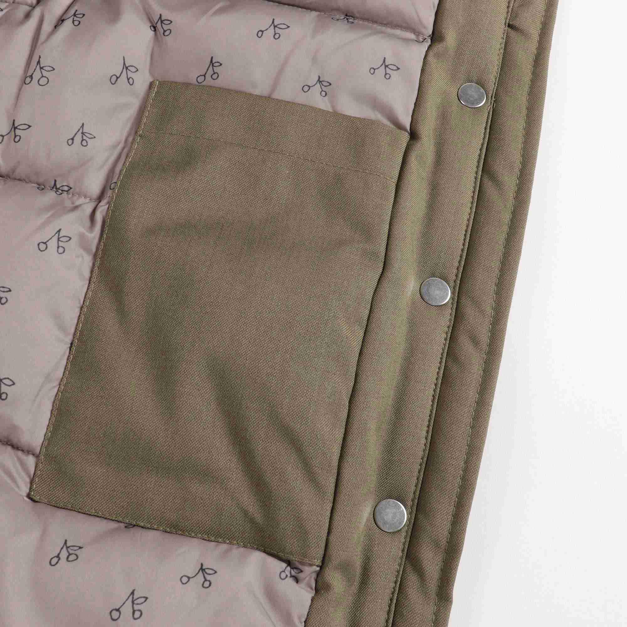 Boys Green Padded Dwon Jacket