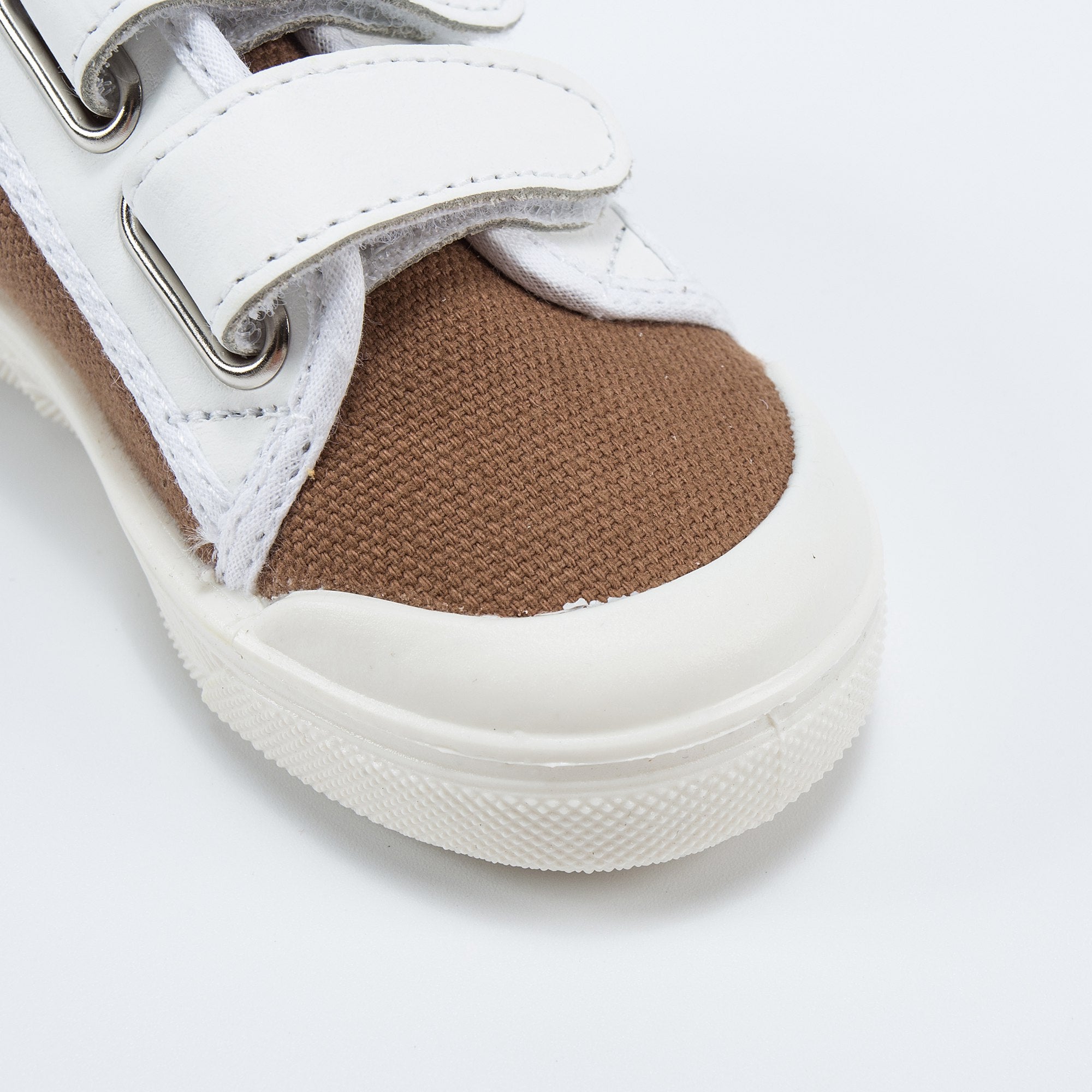 Baby Boys Coffee & White Shoes