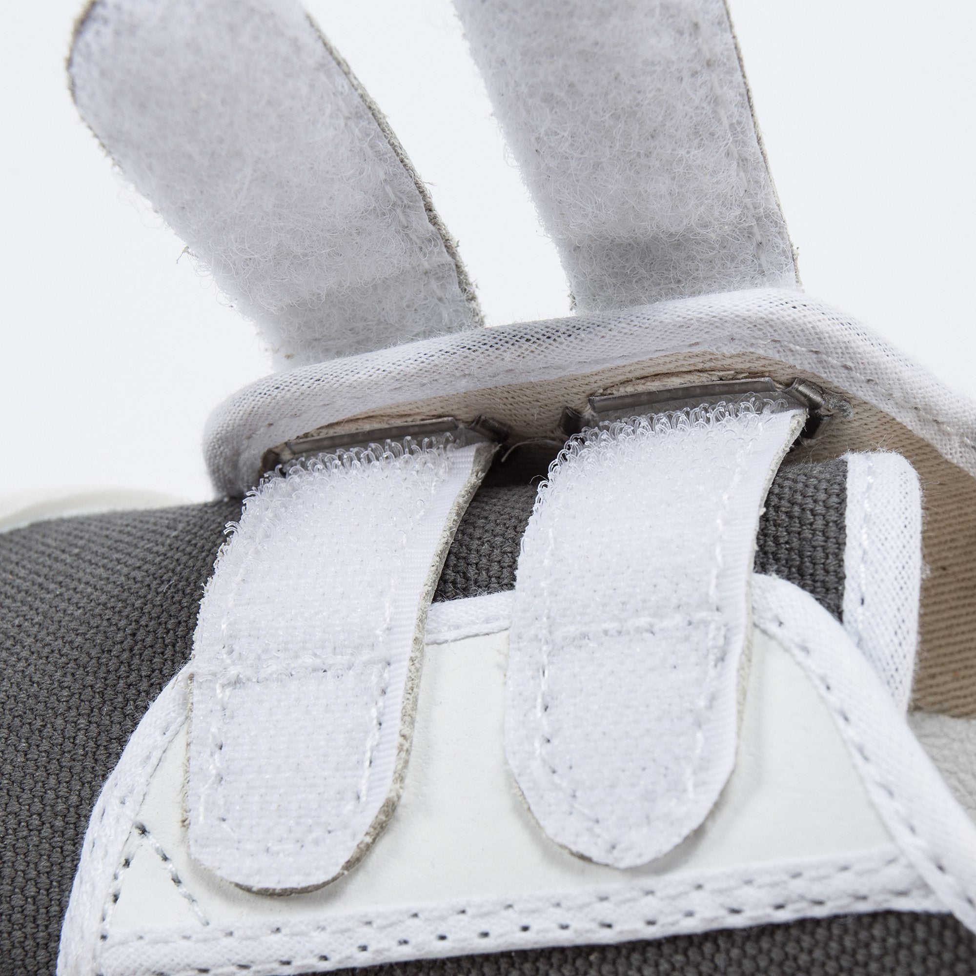 Baby Boys Dark Grey & White Shoes