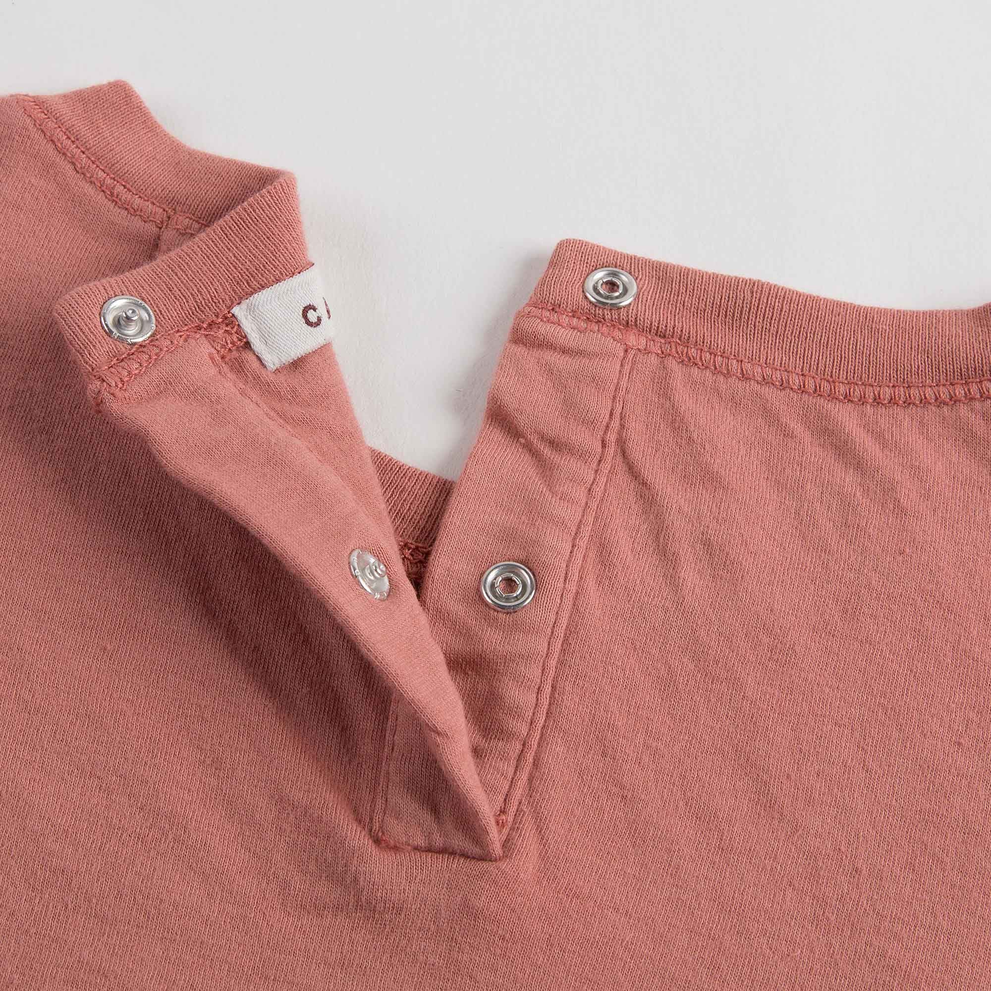 Baby Boys Dark Rose Red Cotton Jersey Sweater - CÉMAROSE | Children's Fashion Store - 6