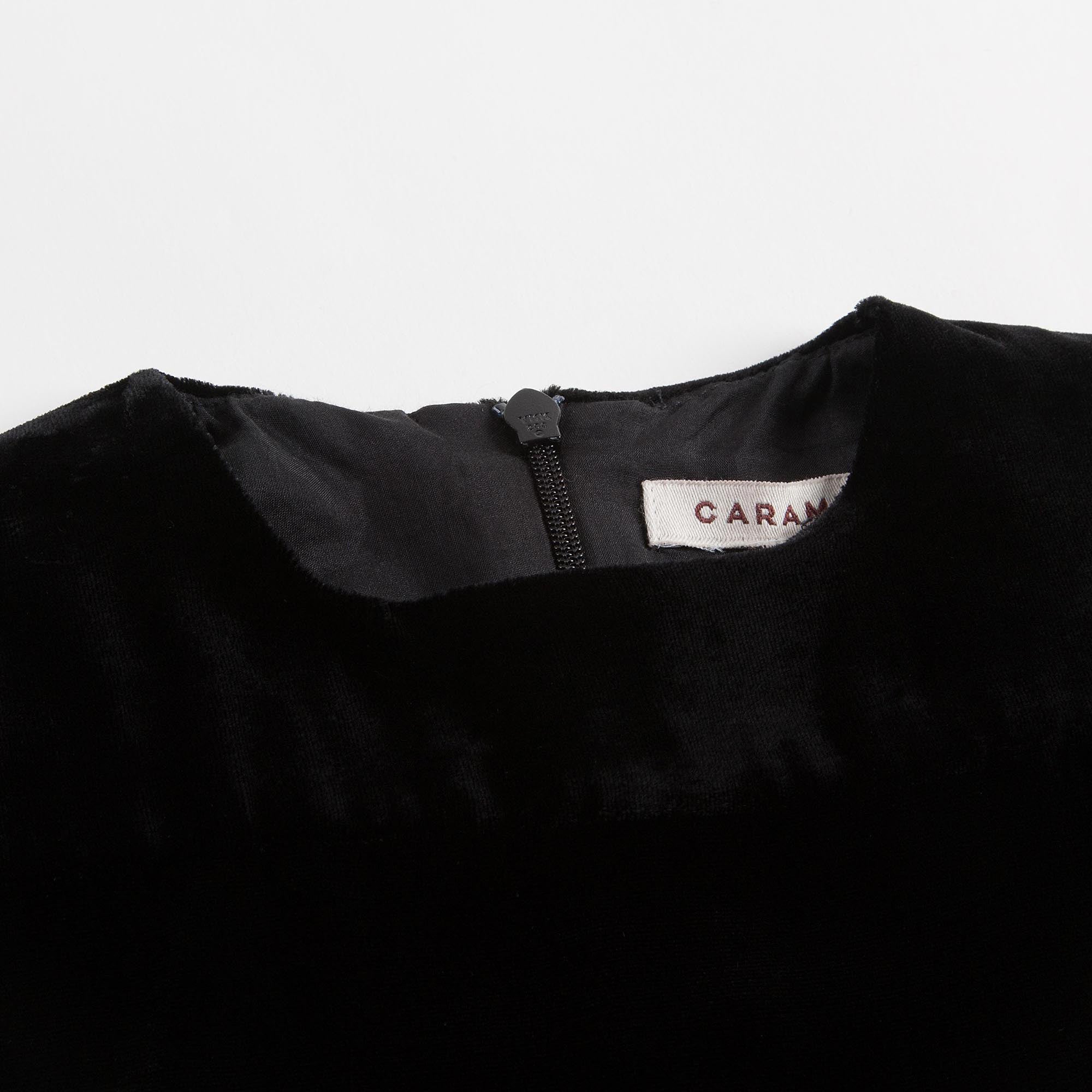 Girls Black Viscose Woven Sweatshirt - CÉMAROSE | Children's Fashion Store - 8