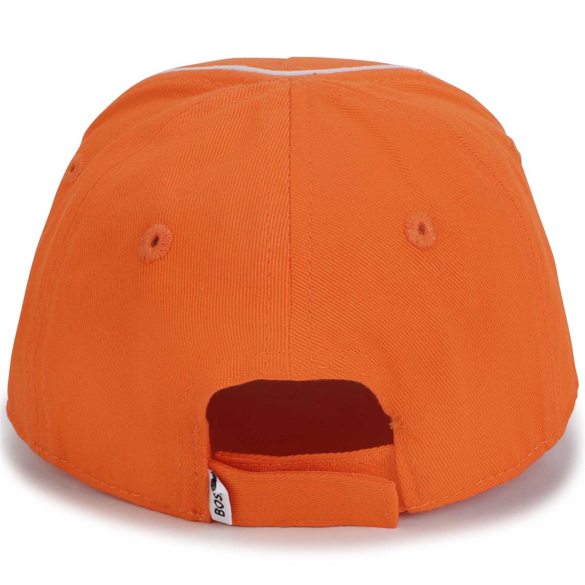 Baby Boys Orange Logo Cap