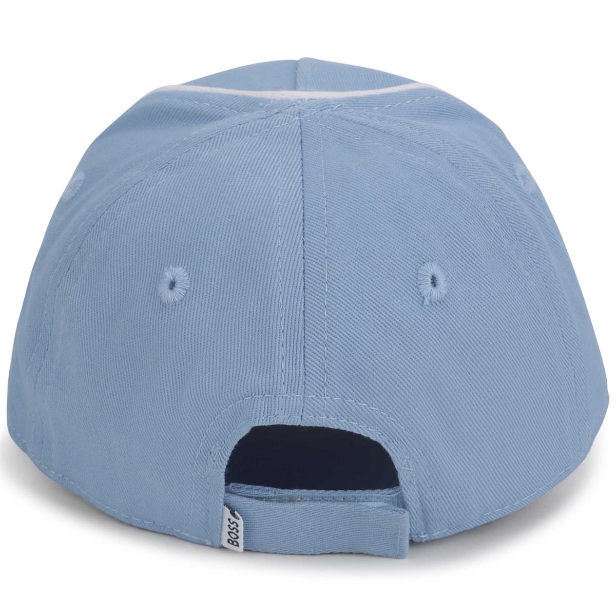 Baby Boys Light Blue Logo Cap