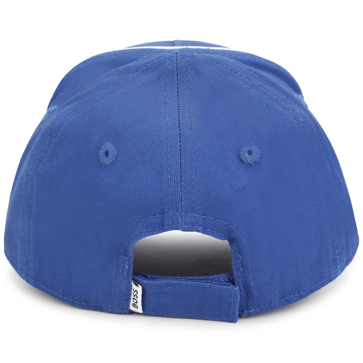 Baby Boys Blue Logo Cap