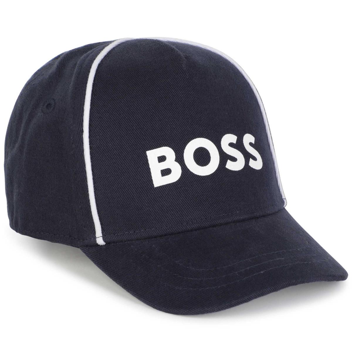 Baby Boys Blue Logo Cap