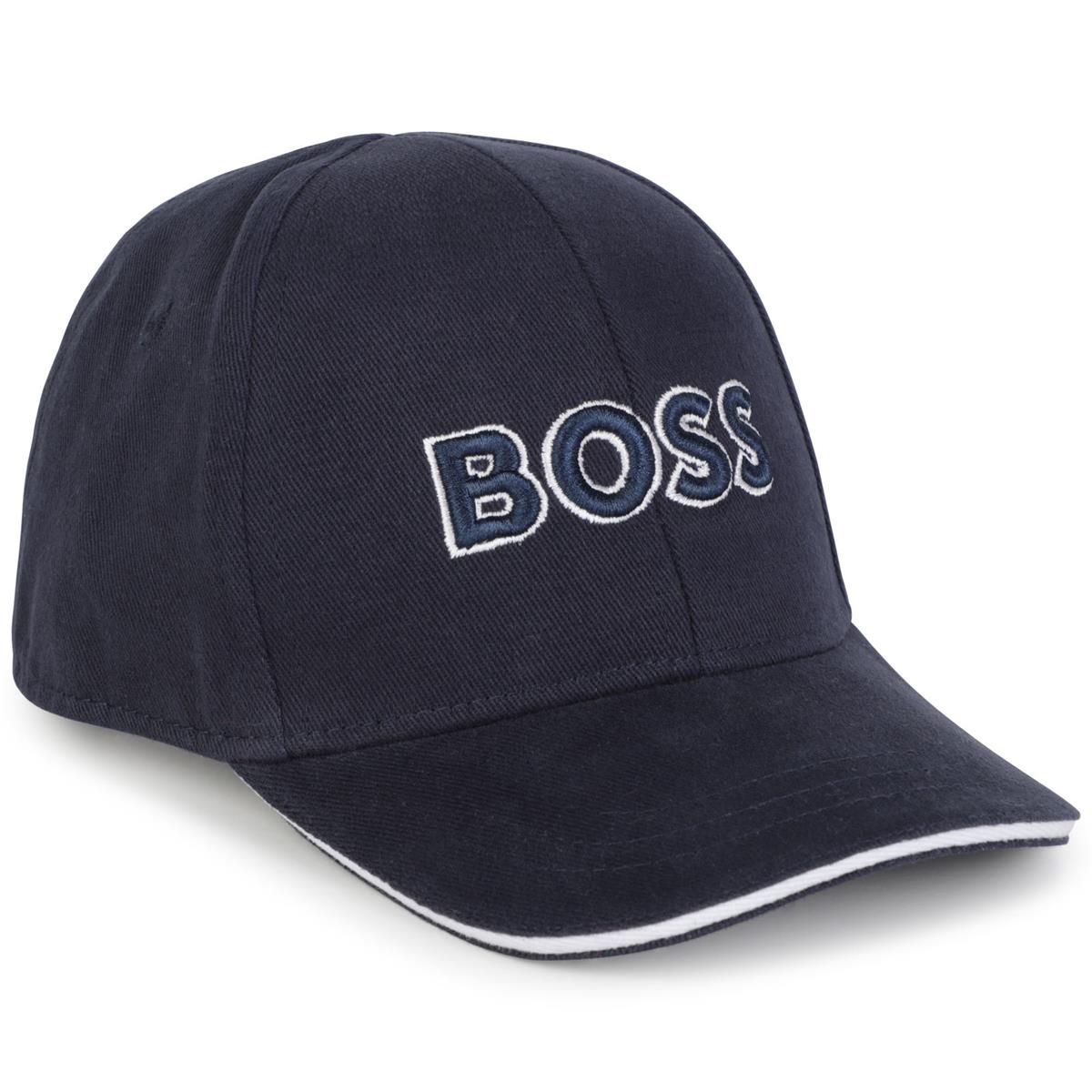 Baby Boys Blue Logo Cap