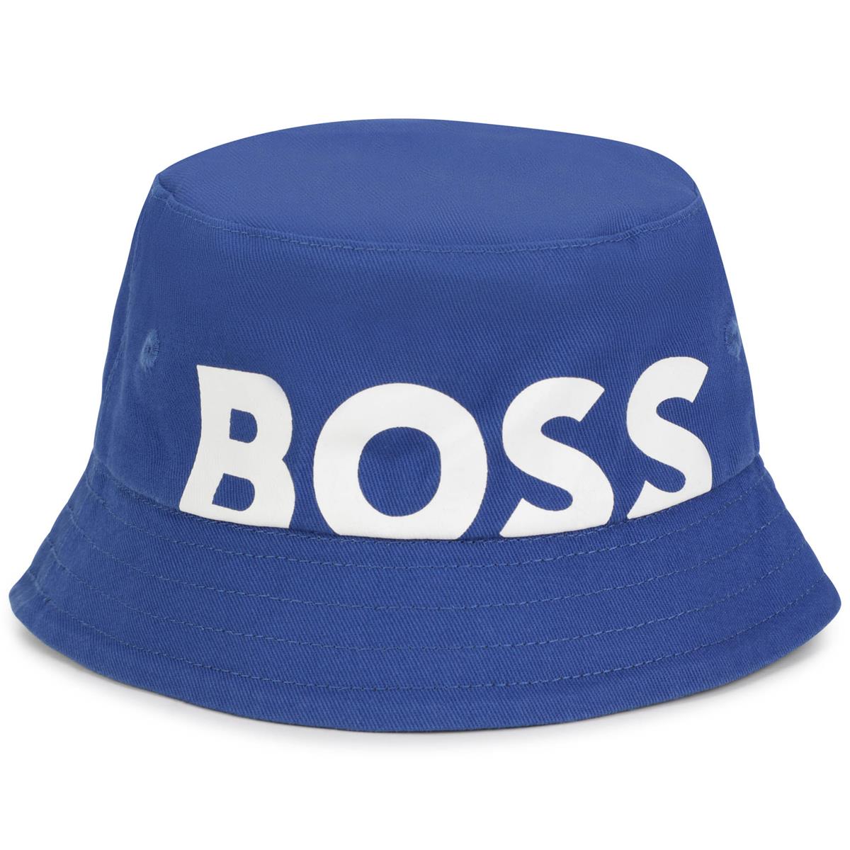 Baby Boys Blue Logo Hat