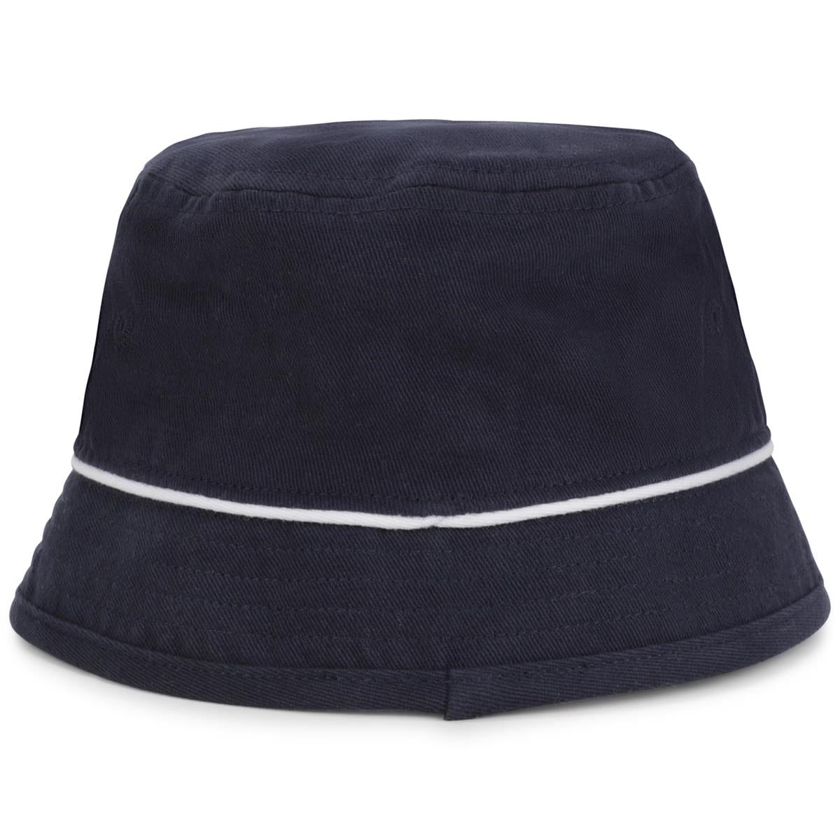 Baby Boys Navy Logo Hat