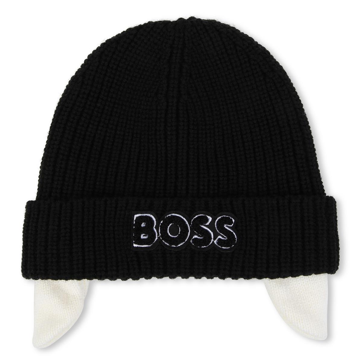 Boys Black Logo Hat