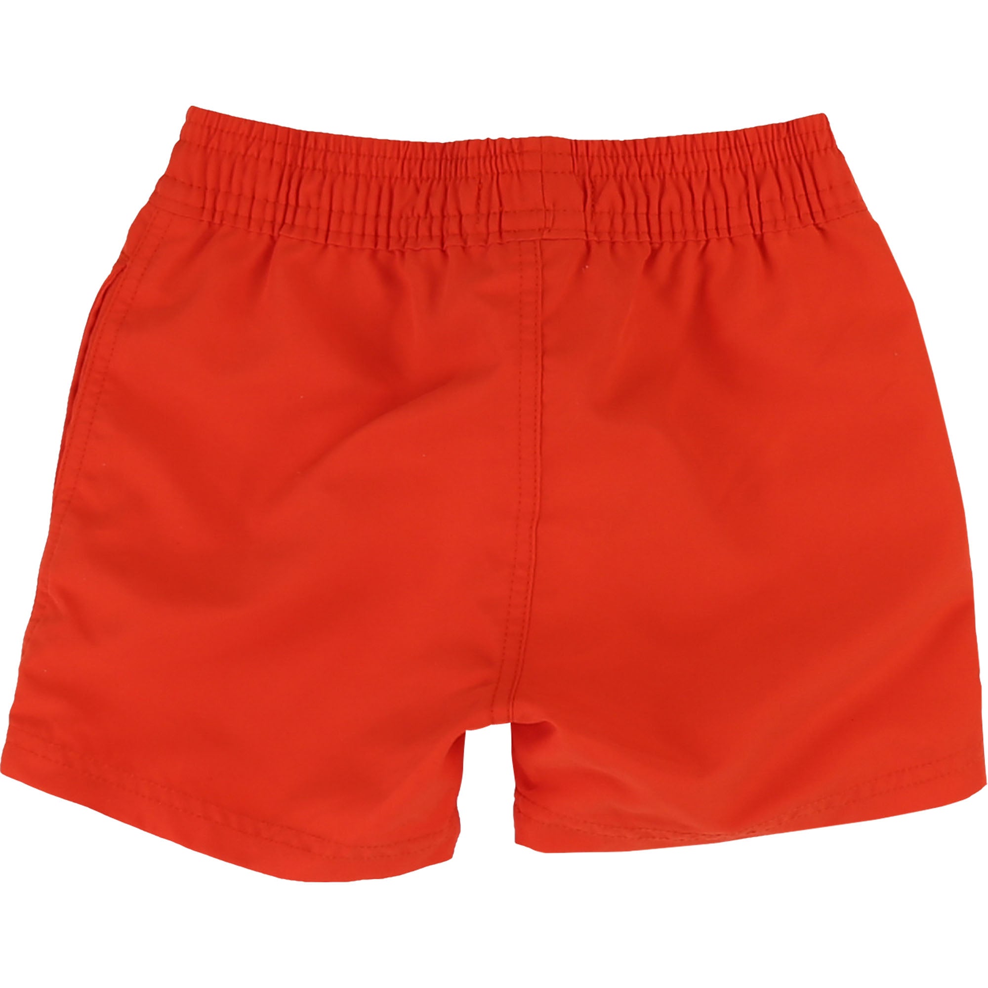 Boys Red Surfer Cotton Shorts