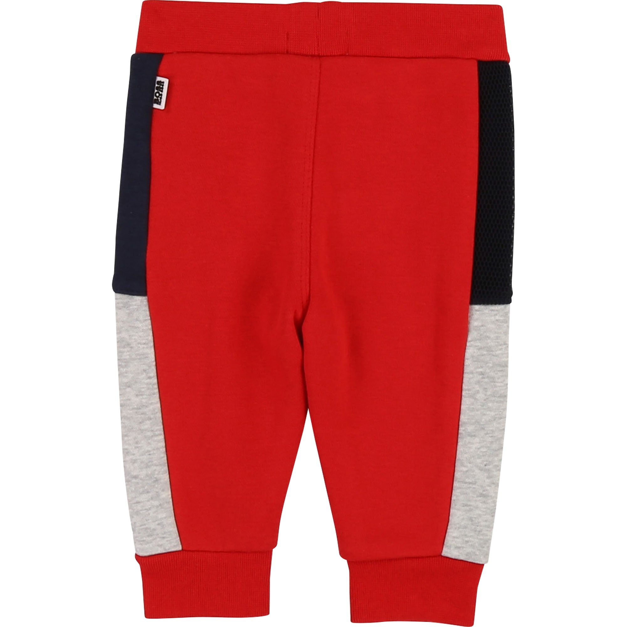 Baby Boys Red Cotton Trousers