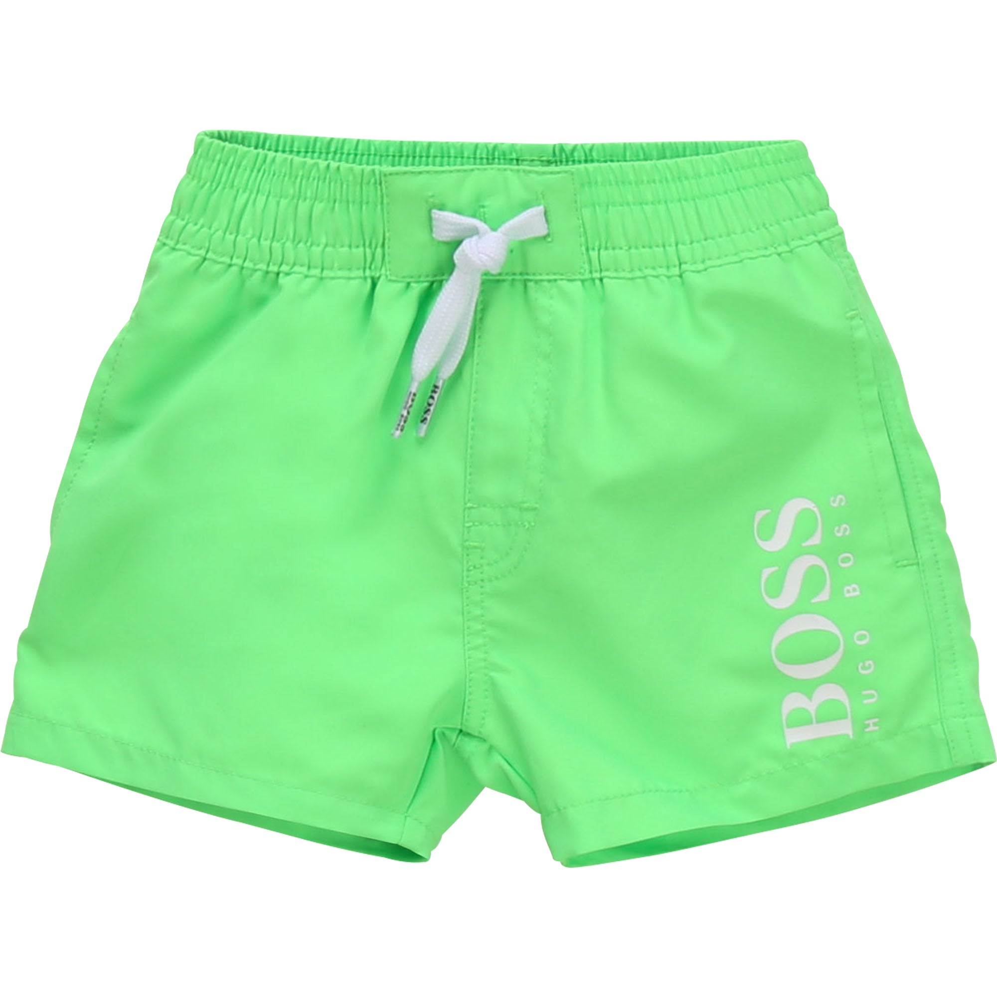 Baby Boys Green Logo Swim Shorts
