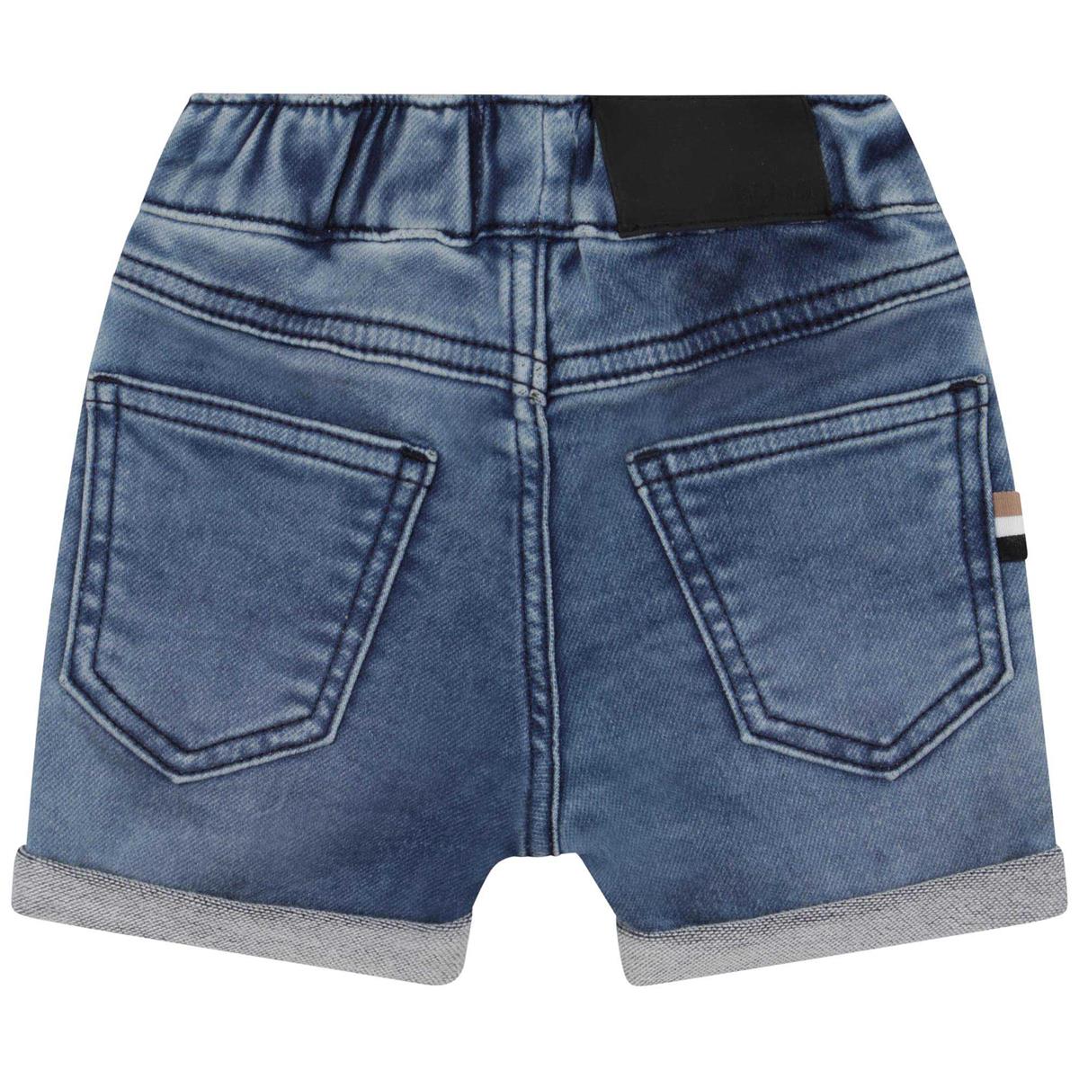 Baby Boys Blue Denim Shorts