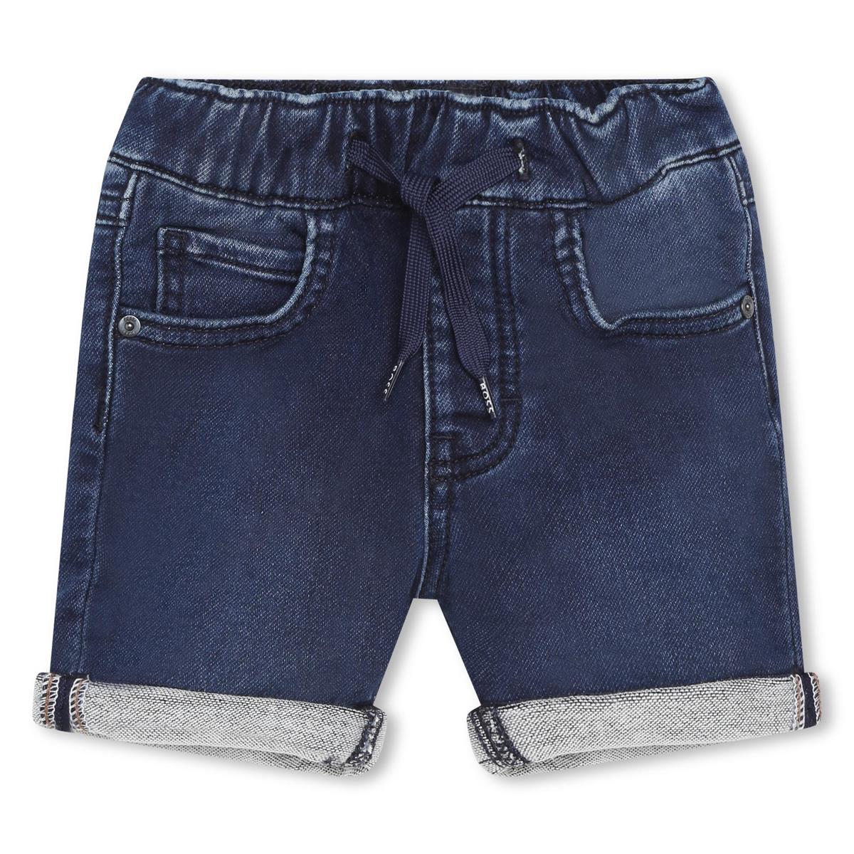 Baby Boys Blue Denim Shorts