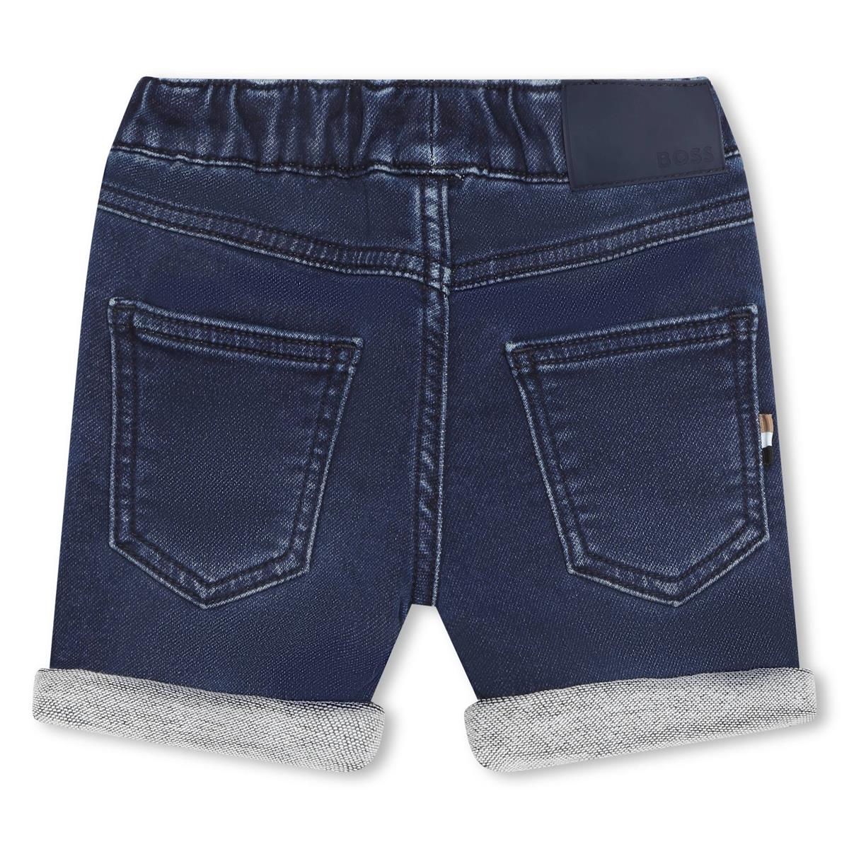 Baby Boys Blue Denim Shorts