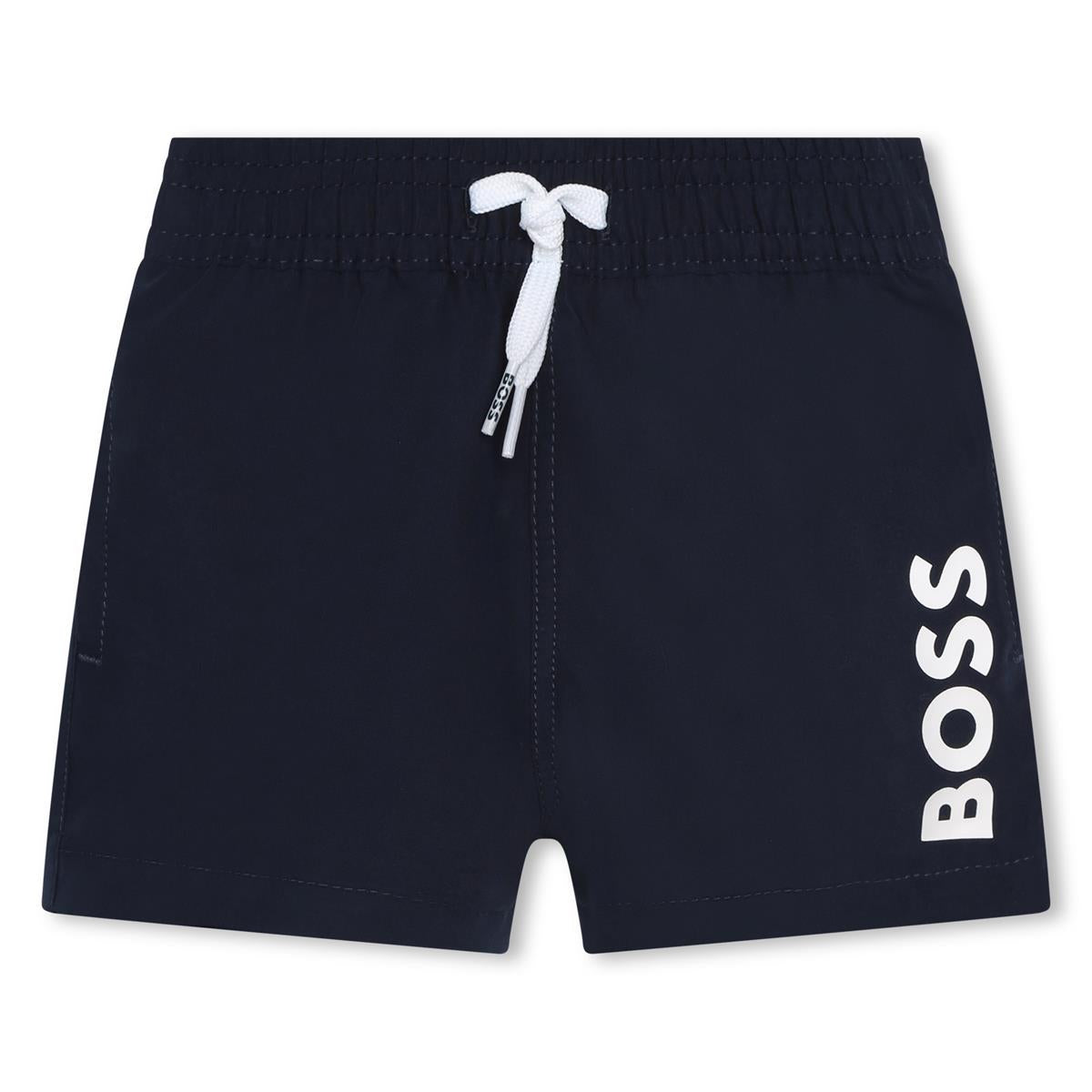 Baby Boys Navy Swim Shorts