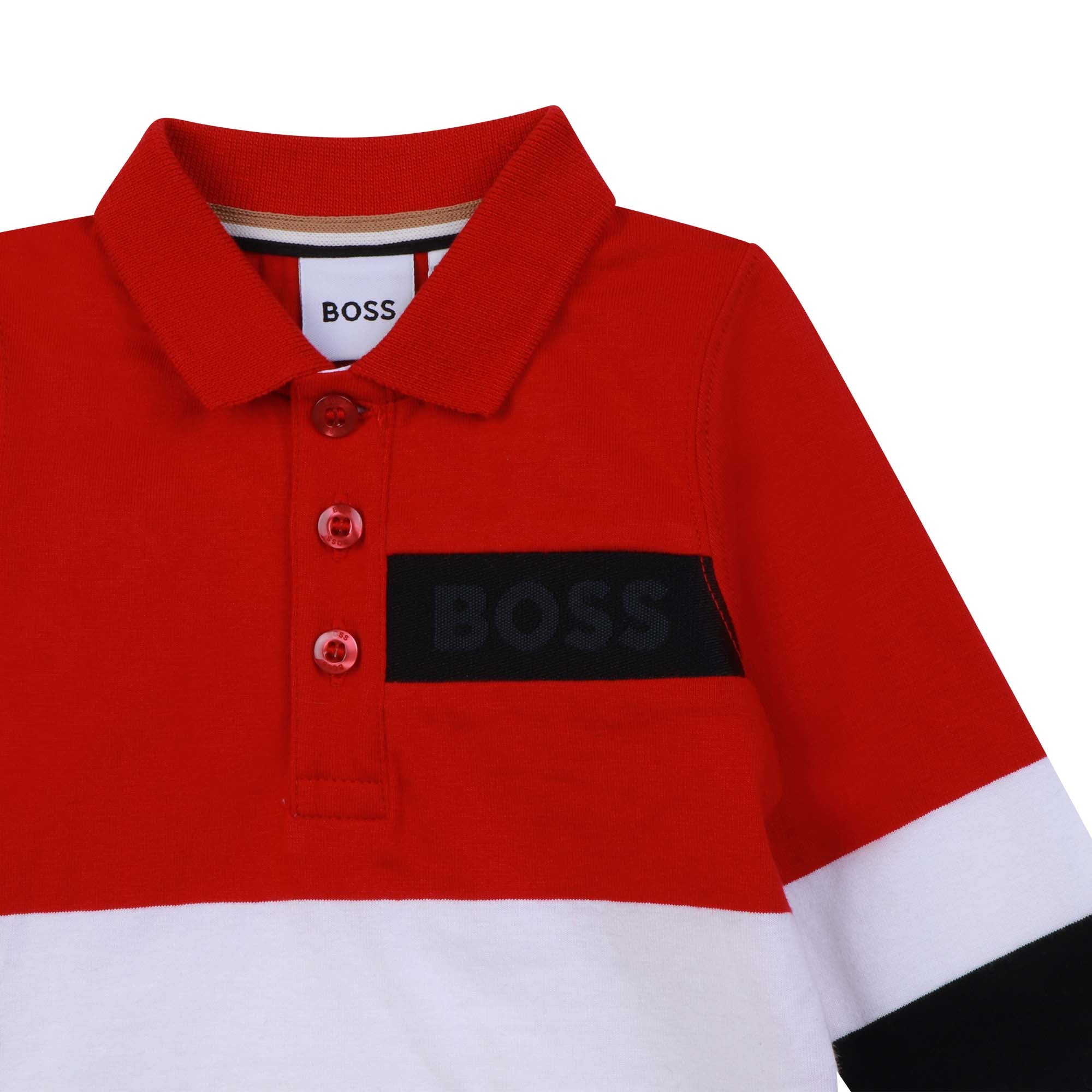 Baby Boys Red Polo Shirt