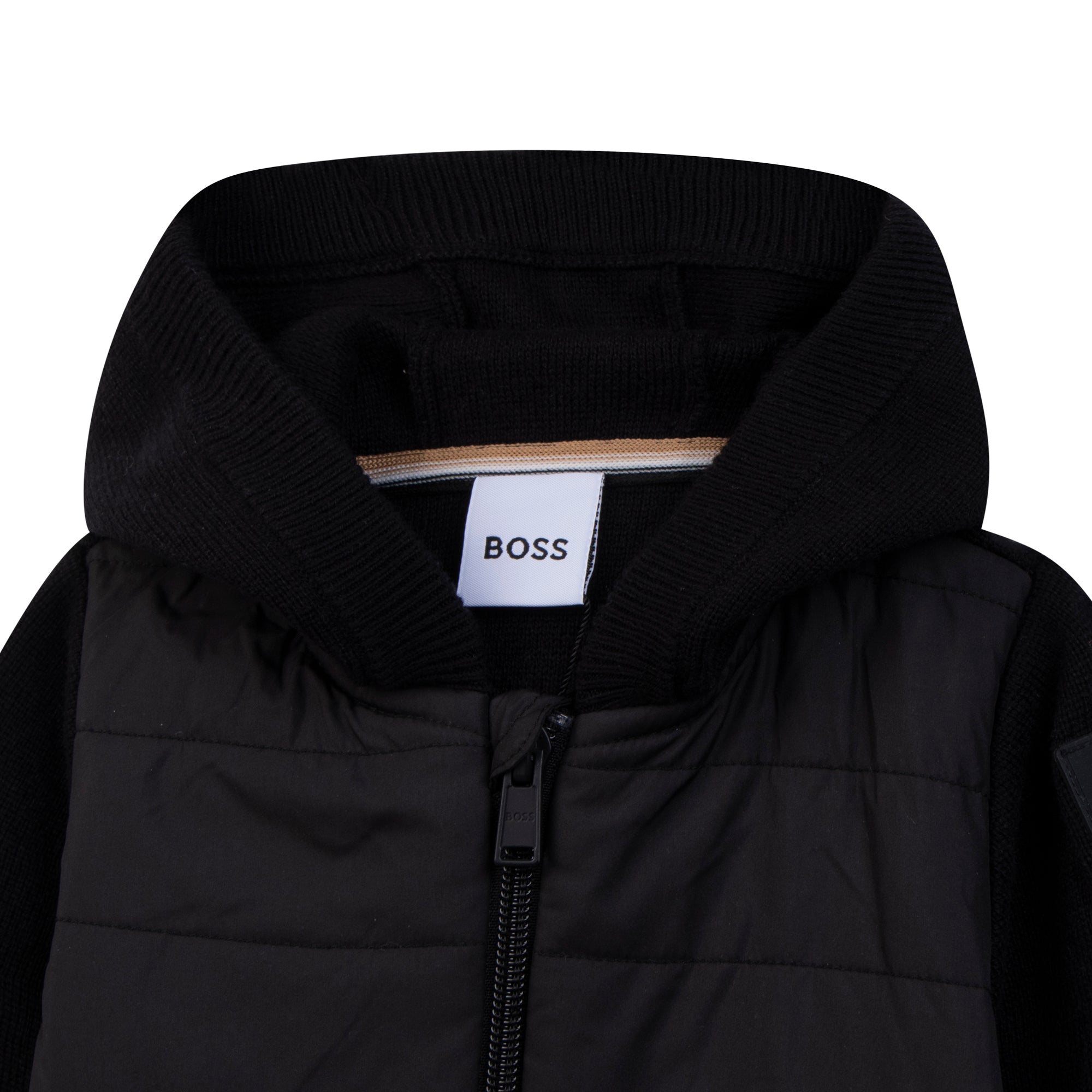 Baby Boys Black Padded Jacket