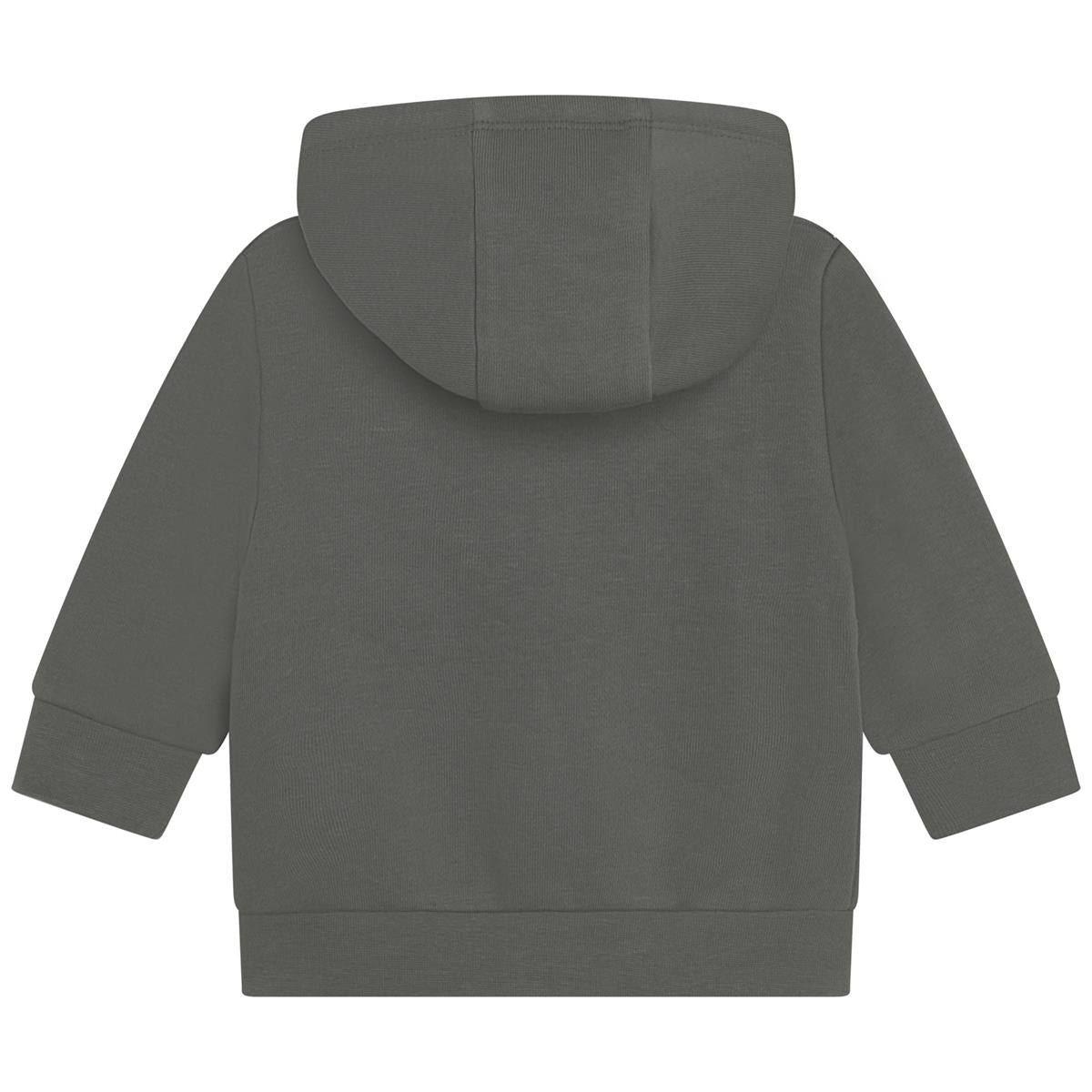 Baby Boys Dark Green Zip-Up Top