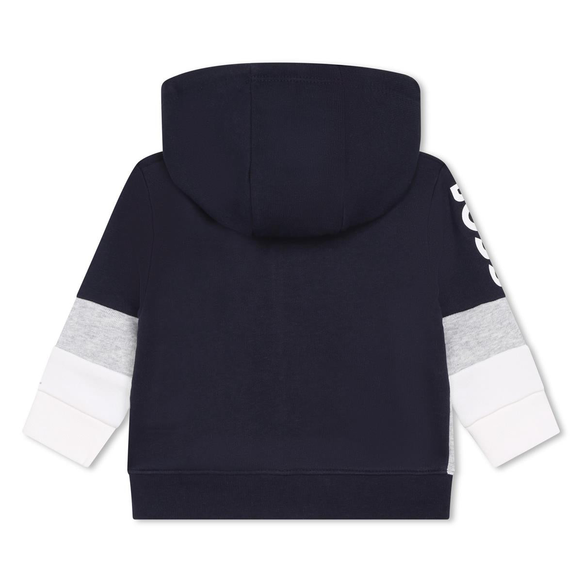 Baby Boys Blue Zip-Up Top