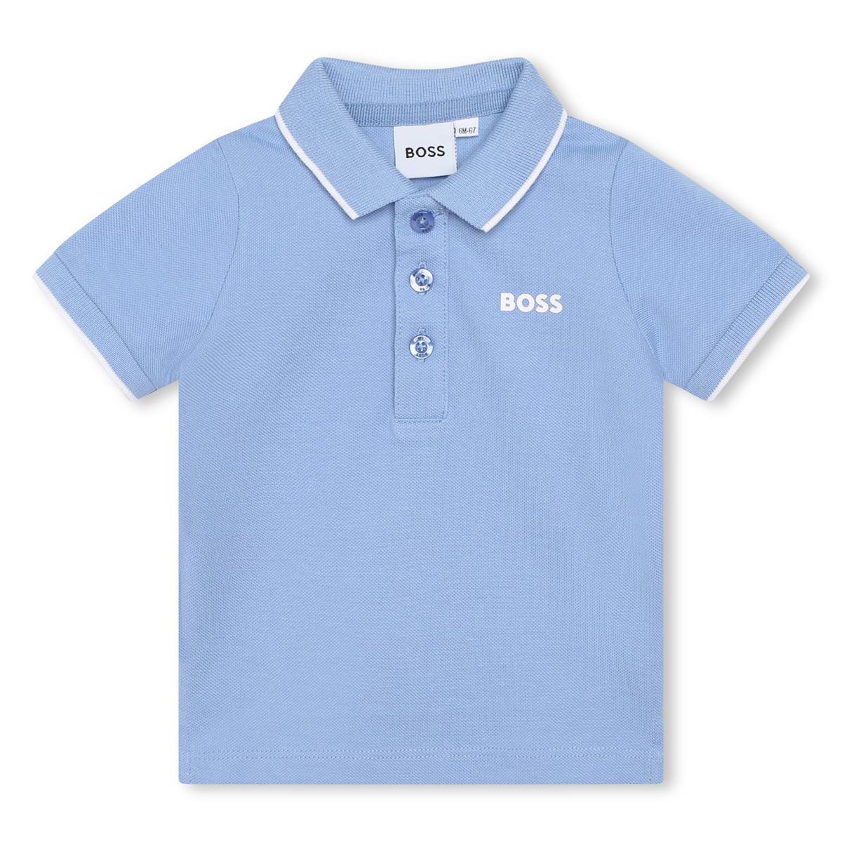 Baby Boys Blue Polo Shirt